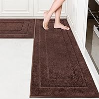 Vista 30 de PURRUGS Alfombra de Cocina Lavable a Máquina 61 cm x 90.2 cm, Alfombra Antideslizante para Cocina y Tapetes para Piso, Tapetes Super Absorbentes
