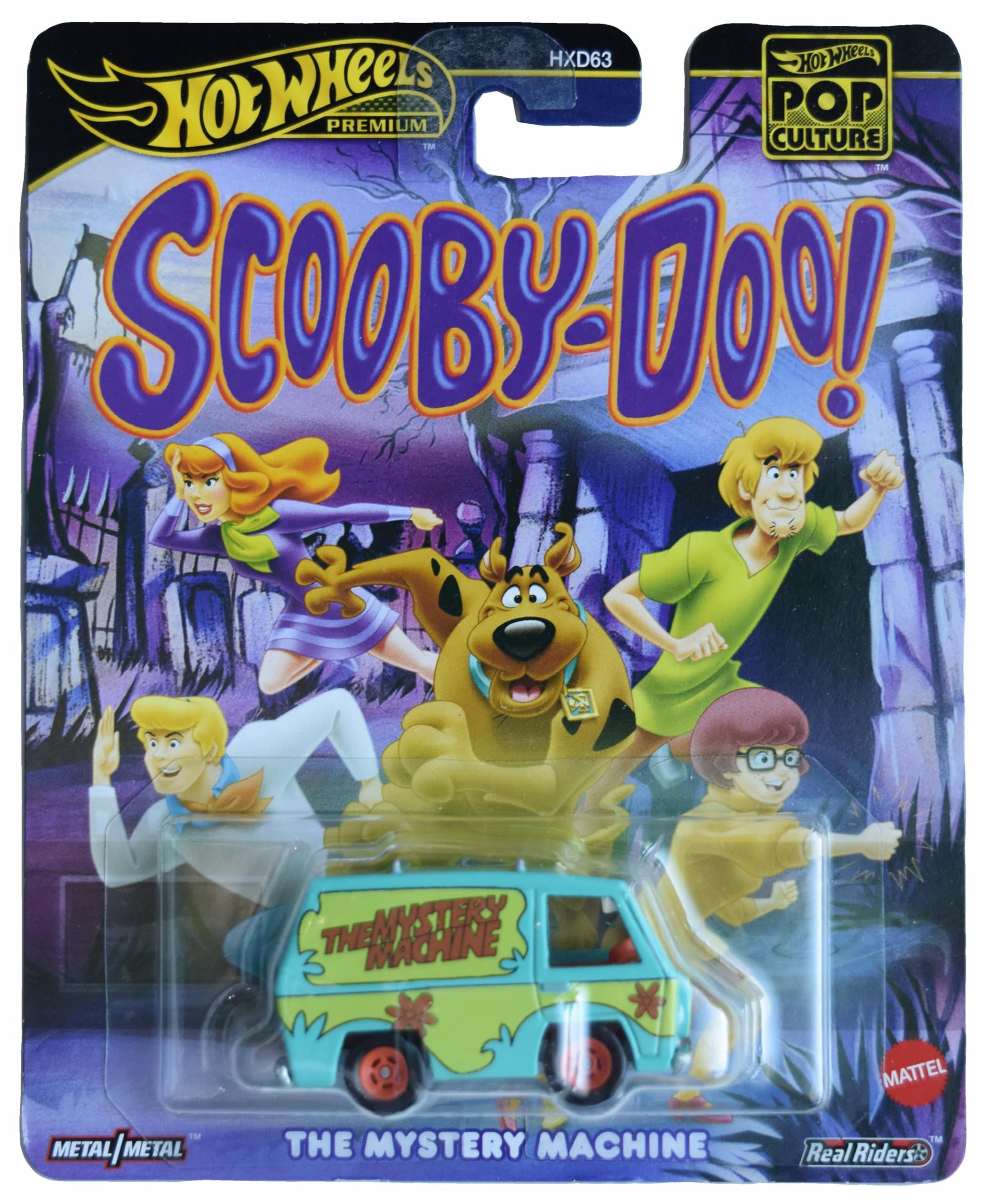 Amazon.com: Hot Wheels The Mystery Machine, Pop Culture Scooby Doo