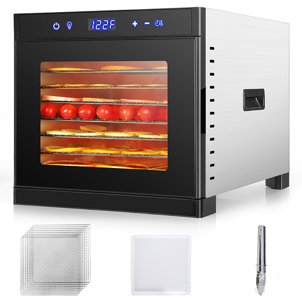 8層 フードドライヤー 食品乾燥機 電気食品脱水機 温度調節 時間自由調節 Amazon.co.jp: 8層 食品乾燥機 700W高効率 熱風循環 0~24時間