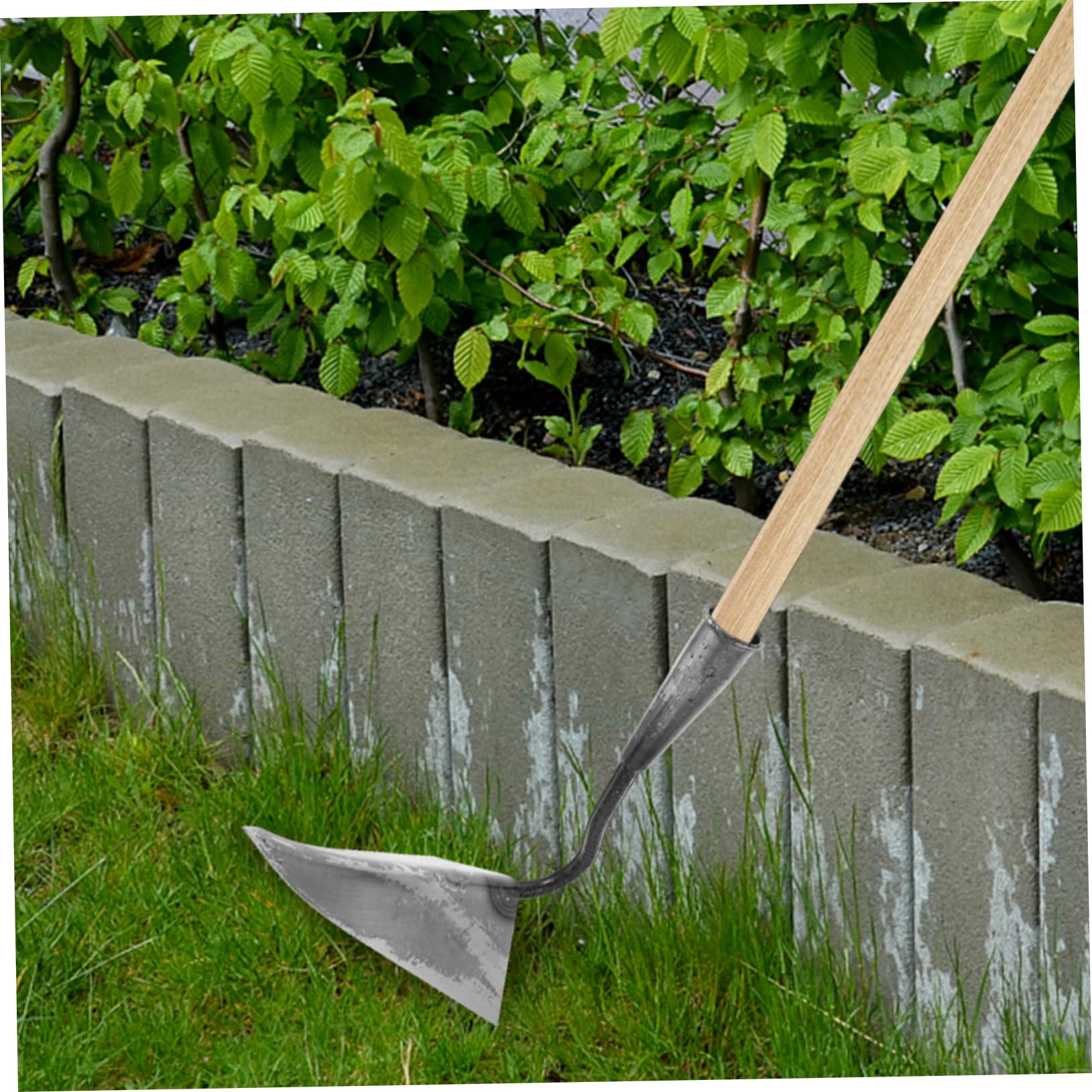 Kisangel Attrezzo da Scavo da Giardino in Acciaio Inox, Nera, Robusta | Orto e Giardino, Giunti Solidi e Struttura Resistente a Deformazioni, per Appassionati di Giardinaggio