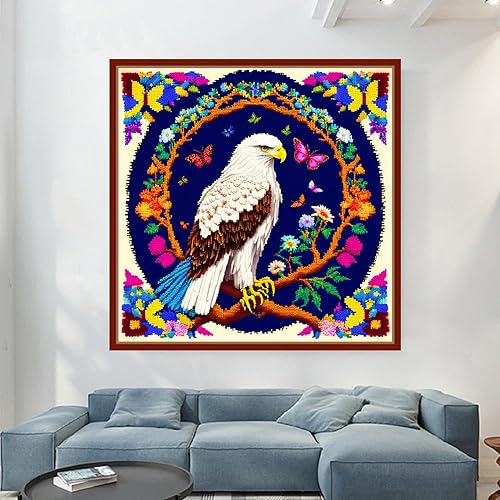 Miniatura 24 de Dimensean Kits de punto de cruz estampados, gama completa de patrones de bordado, kits de iniciación para principiantes, adultos o niños, kits