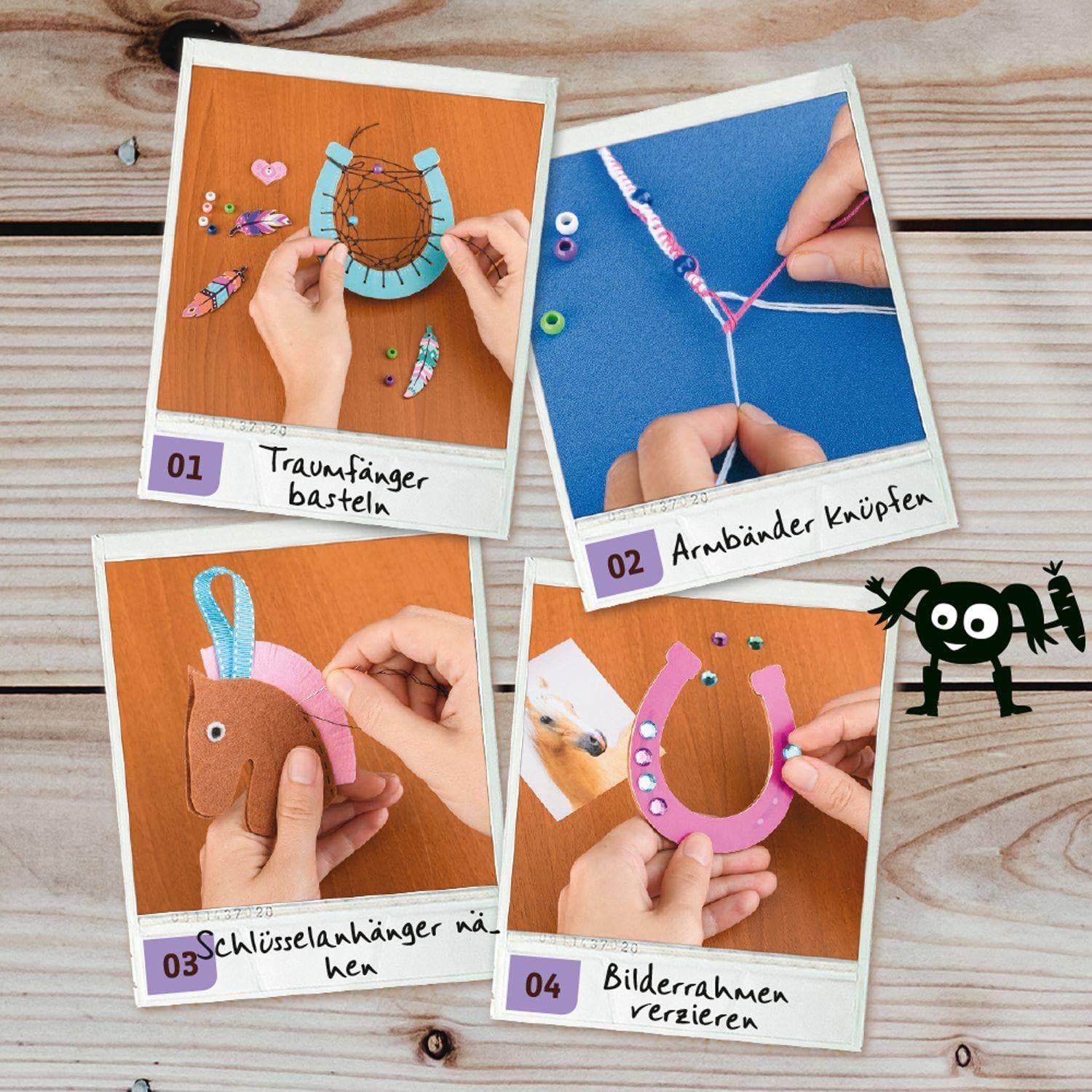 Bastelbox Pferde Kreativbox: Bastel-Set