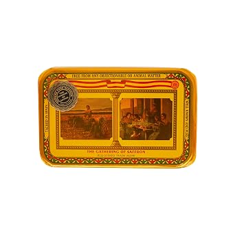 The Gathering Of Saffron, 1 Ounce 28.37 gm, Superior Saffron Threads Premium grade Saffron Spice for Paella, Risotto, Teas, and all Culinary Uses