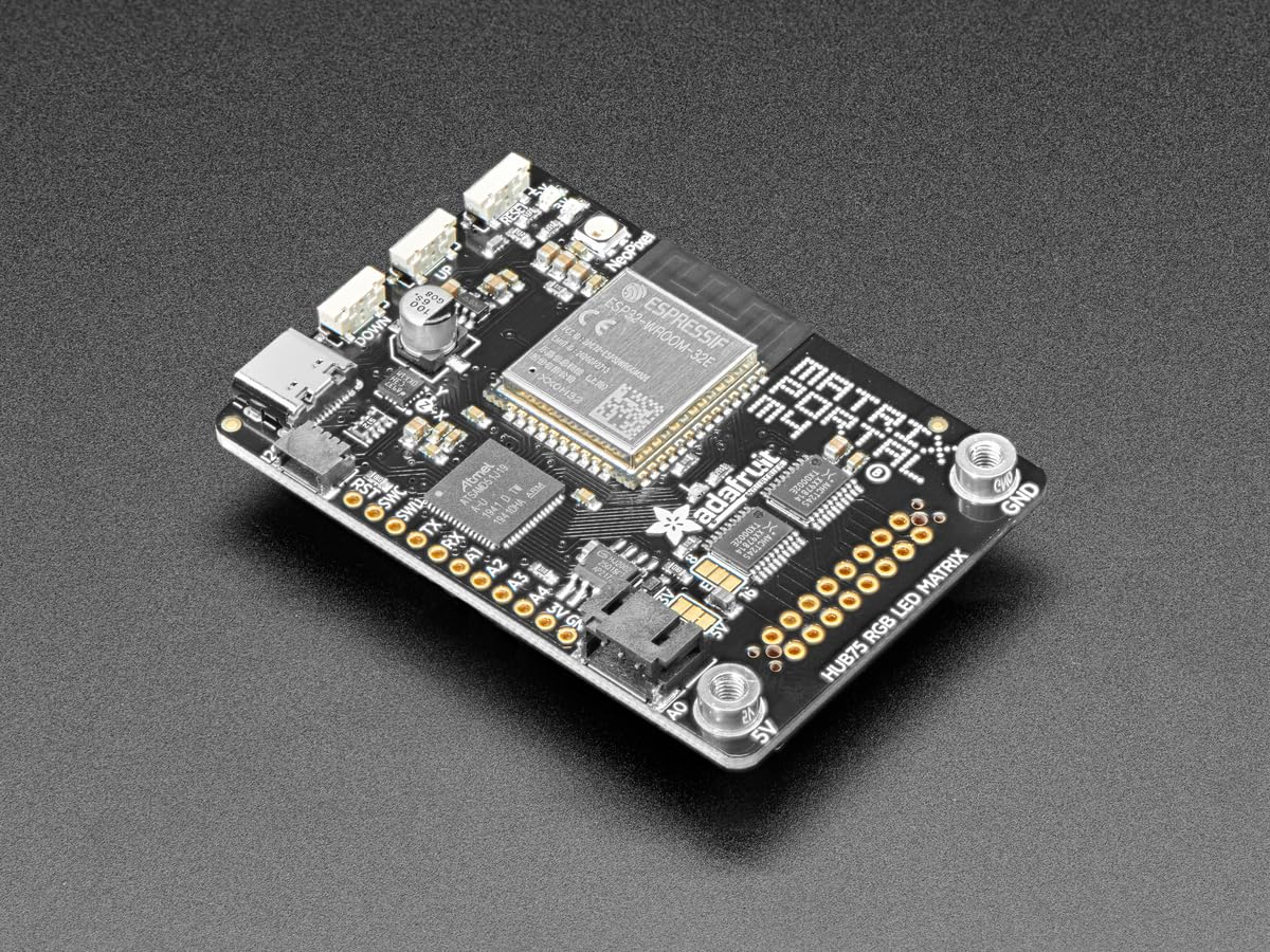 Adafruit Matrix Portal, CircuitPython Powered Internet Display, Cortex M4, 4745