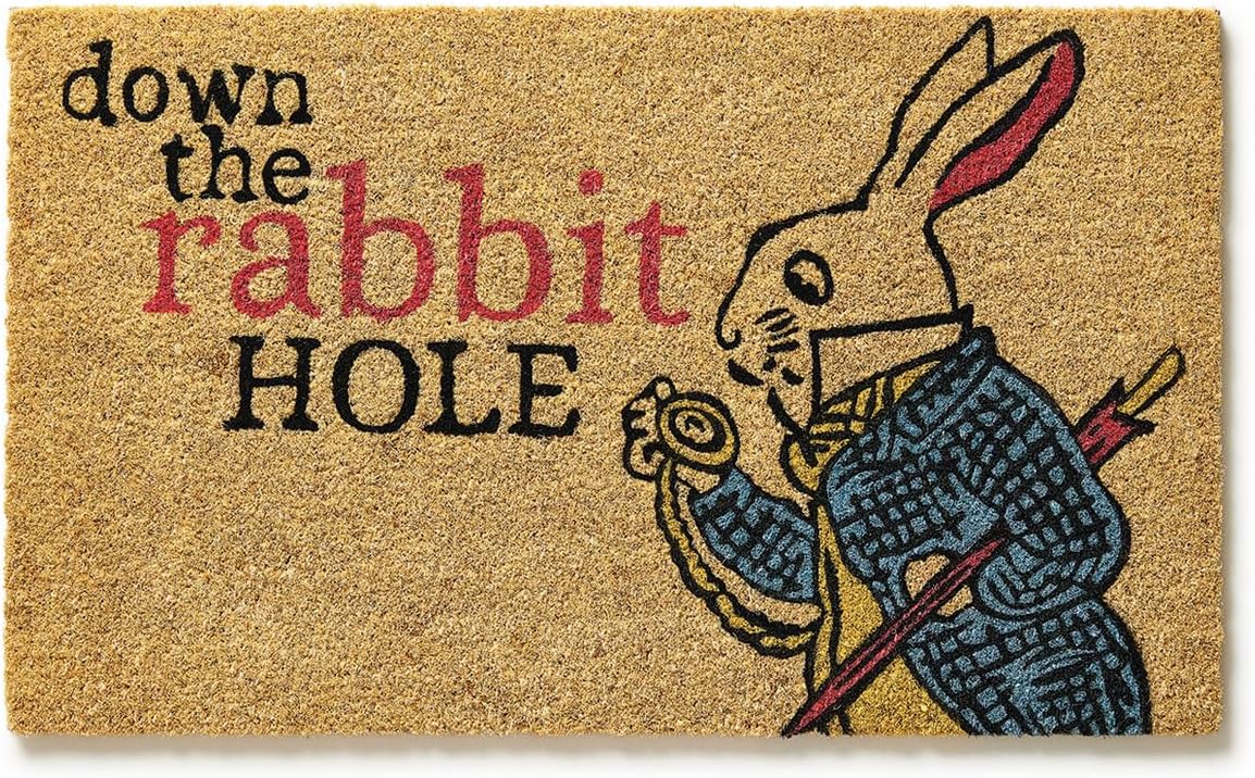 Entryways Victoria and Albert Museum Doormat - Queen of Hearts, 18"x30"