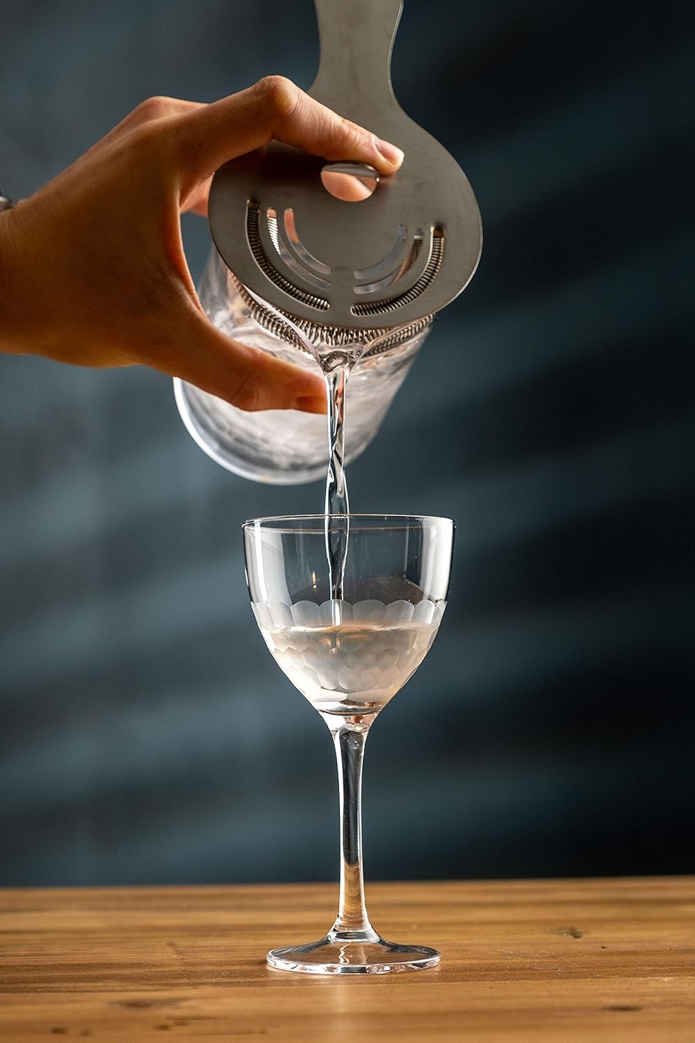 Best Deal Product Amehla Cocktail Tools Set - 3-piece 304 Stainless Steel Essentials Bartender Kit includes 15 Long Bar Mixing Spoon, Cocktail Strainer and Marked Measurement Double Bell Jigger for Bartending