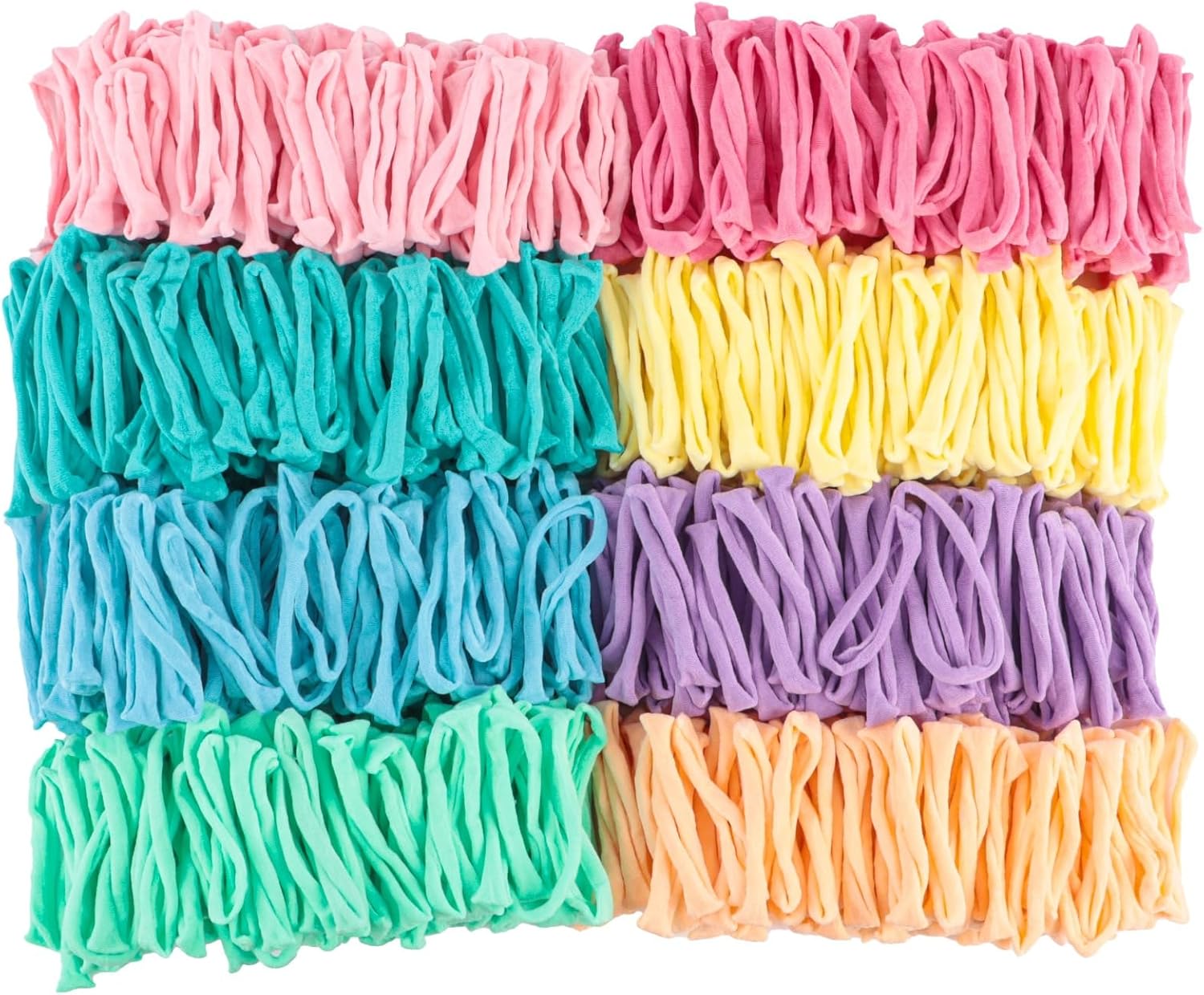 800 Loops For, Multicolor, Spandex Bands For Weaving Bracelets