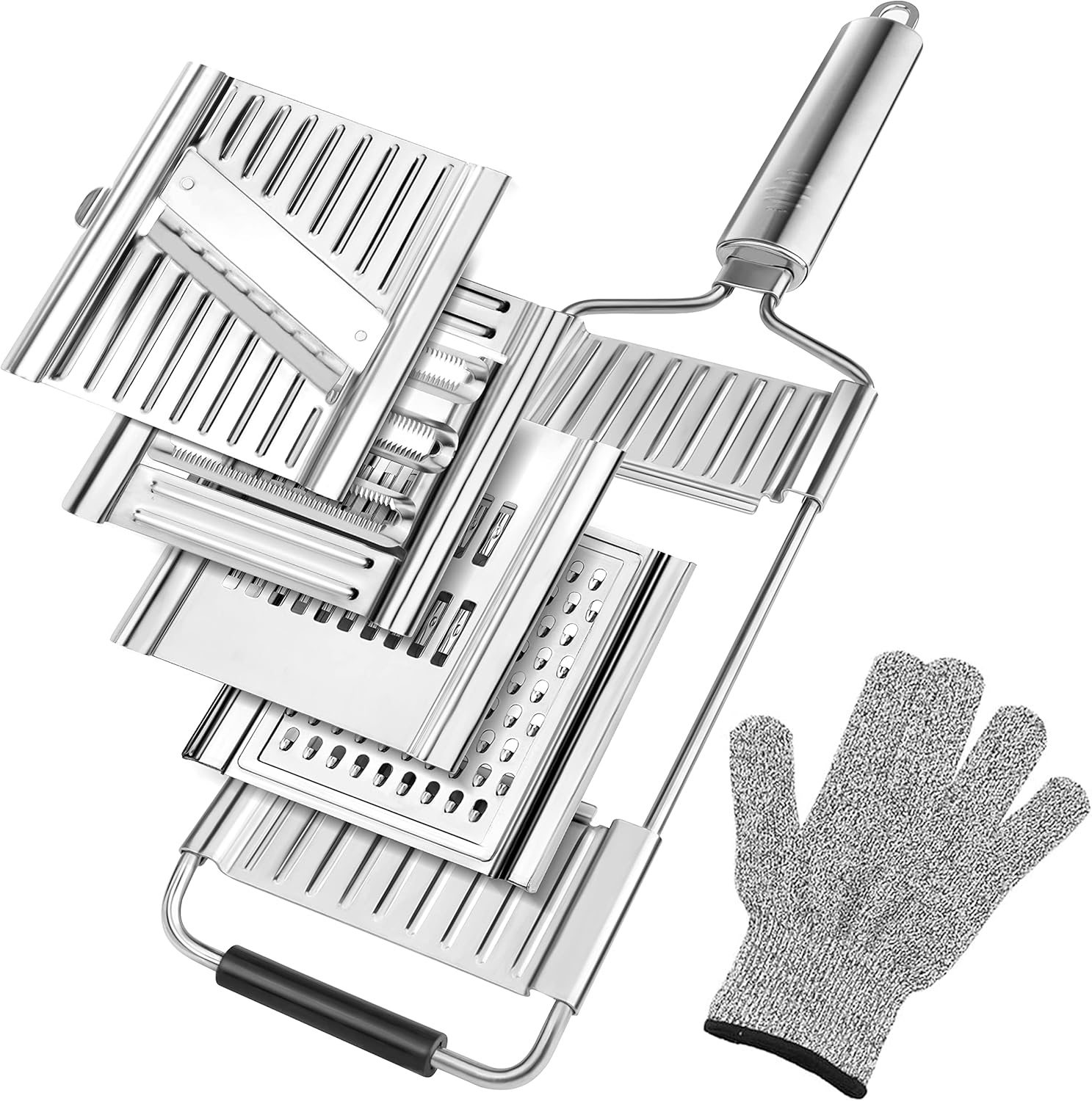 BUDDE Multi-Purpose Citrus Zester, zesteur citron rasp,Cheese Grater ...