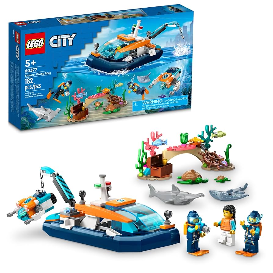 Amazon.co.jp: レゴ(LEGO) シティ エクスプローラー ダイビング