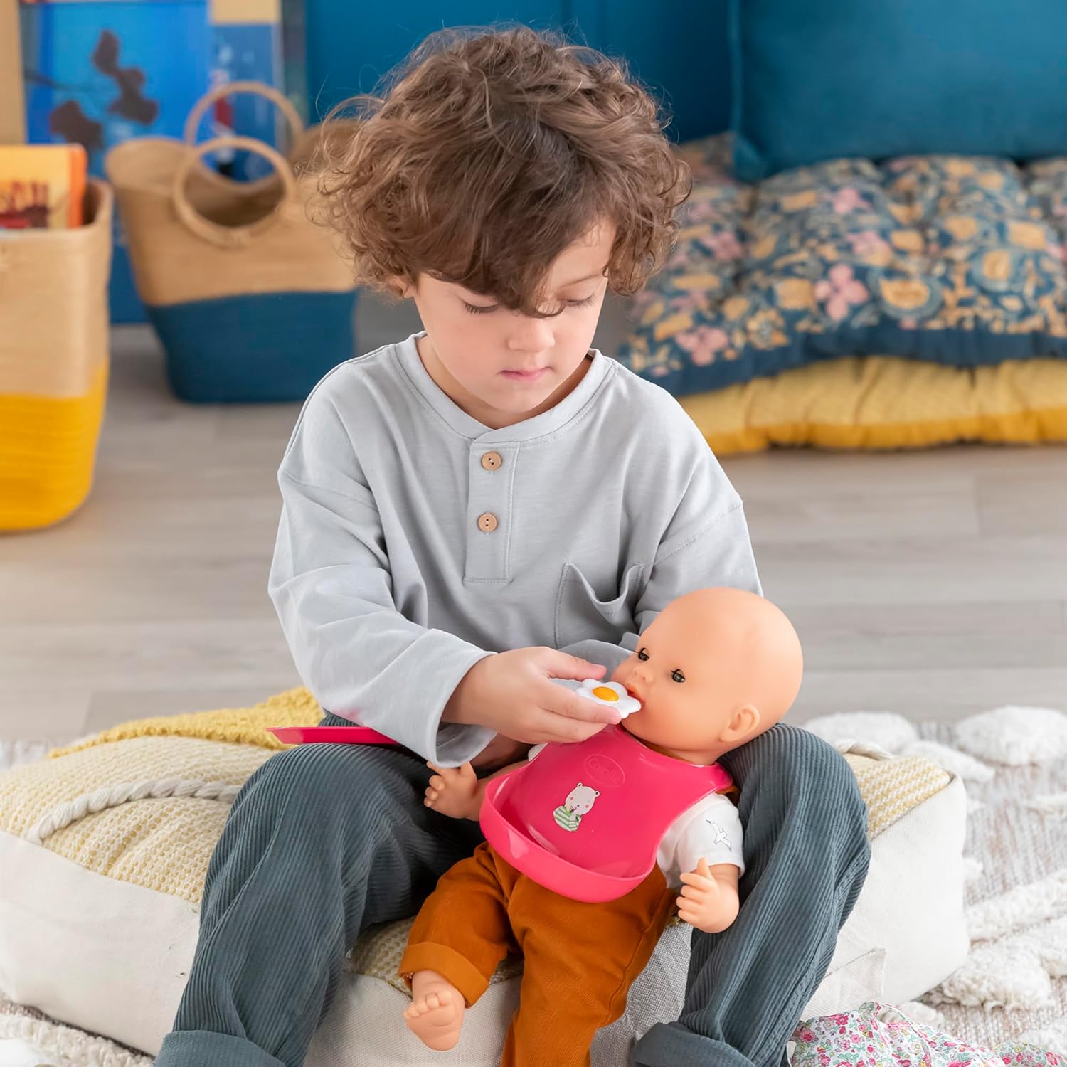 Corolle - Large Meal Box, 11 Accessories, for Doll 36 and 42 cm, from 2 Years, 9000141520