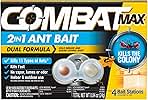 Combat Max 2 in 1 Ant Bait Station, 4 Count