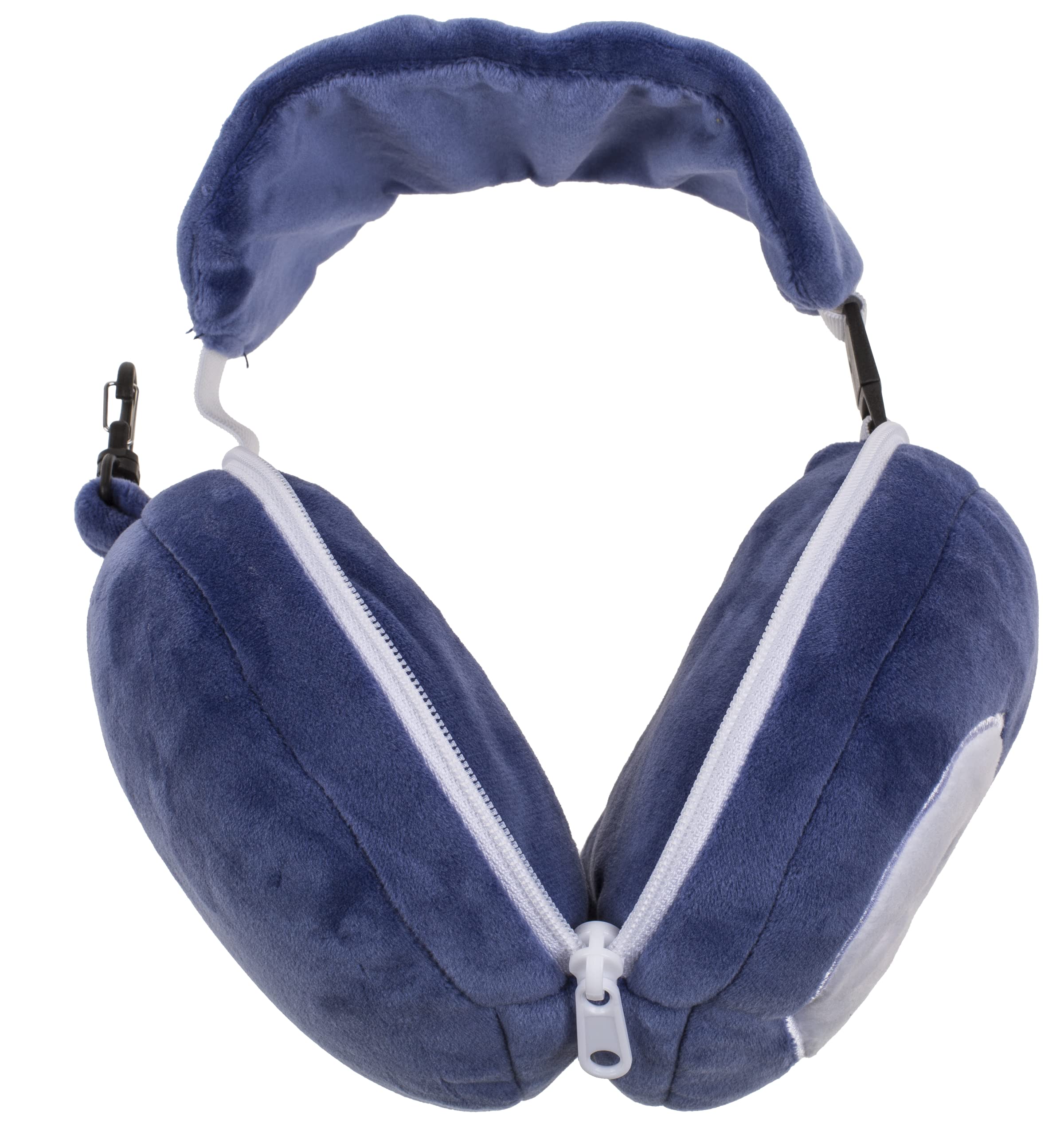 Out Of The Blue Cuscino Da Viaggio In Peluche A Forma Di Scimmia - Con Maschera Per Gli Occhi Integrata, Morbido, Per Bambini E Adulti, 13x22x10cm