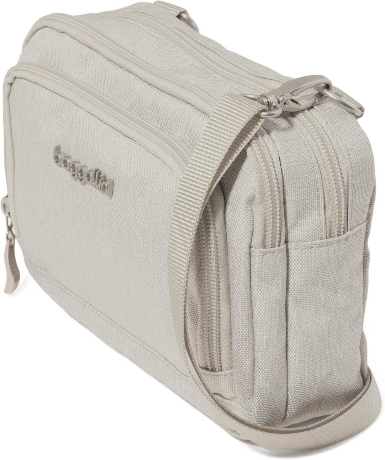 Baggallini Triple Zip with Front Wallet/Trifecta RFID Wallet Crossbody