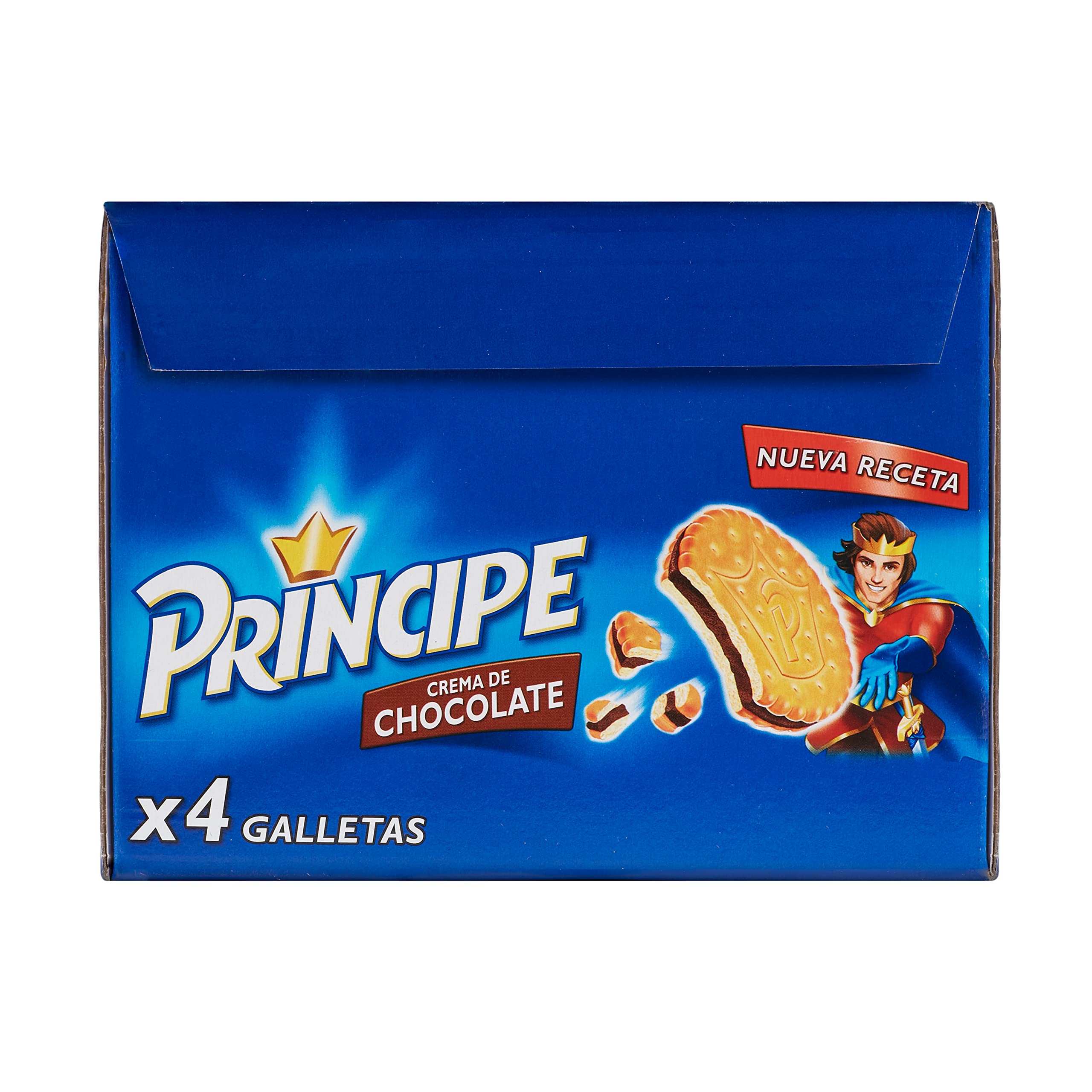 Principe galleta - Sandwich relleno de chocolate(e 80 g) (Paquete de 5)