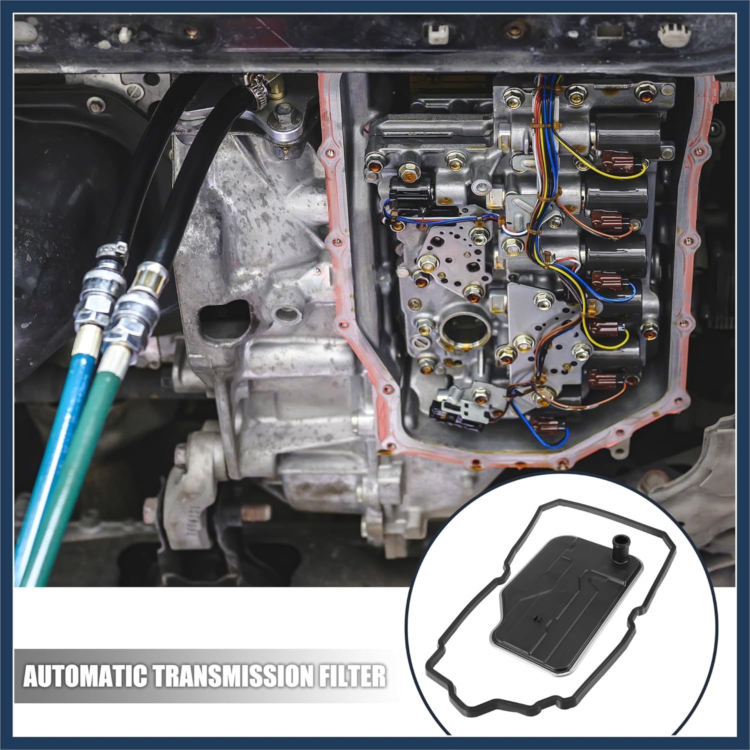 Automatic Transmission Filter Oil Pan Gasket Kit for Mercedes-Benz W221 W219 722.9 2202770695 2202770395 2212770095 2212770195 Stylish Design