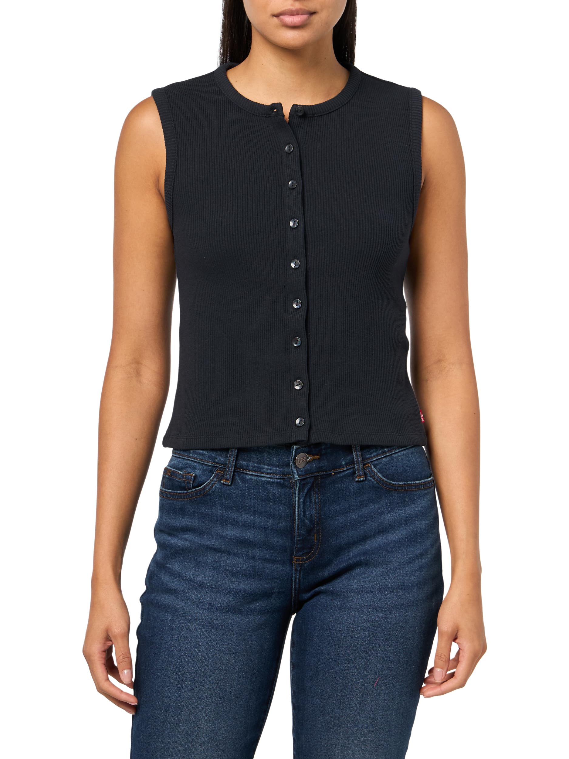 

                                                    Levi's Women's Rory Sleeveless Button Up, (New) An