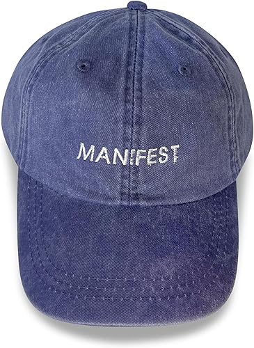 Miniatura 8 de Manifesto, Espiritual, Good Vibes, Lucky Girl Síndrome Bordado Unstructured Dad Hat Gorra de béisbol