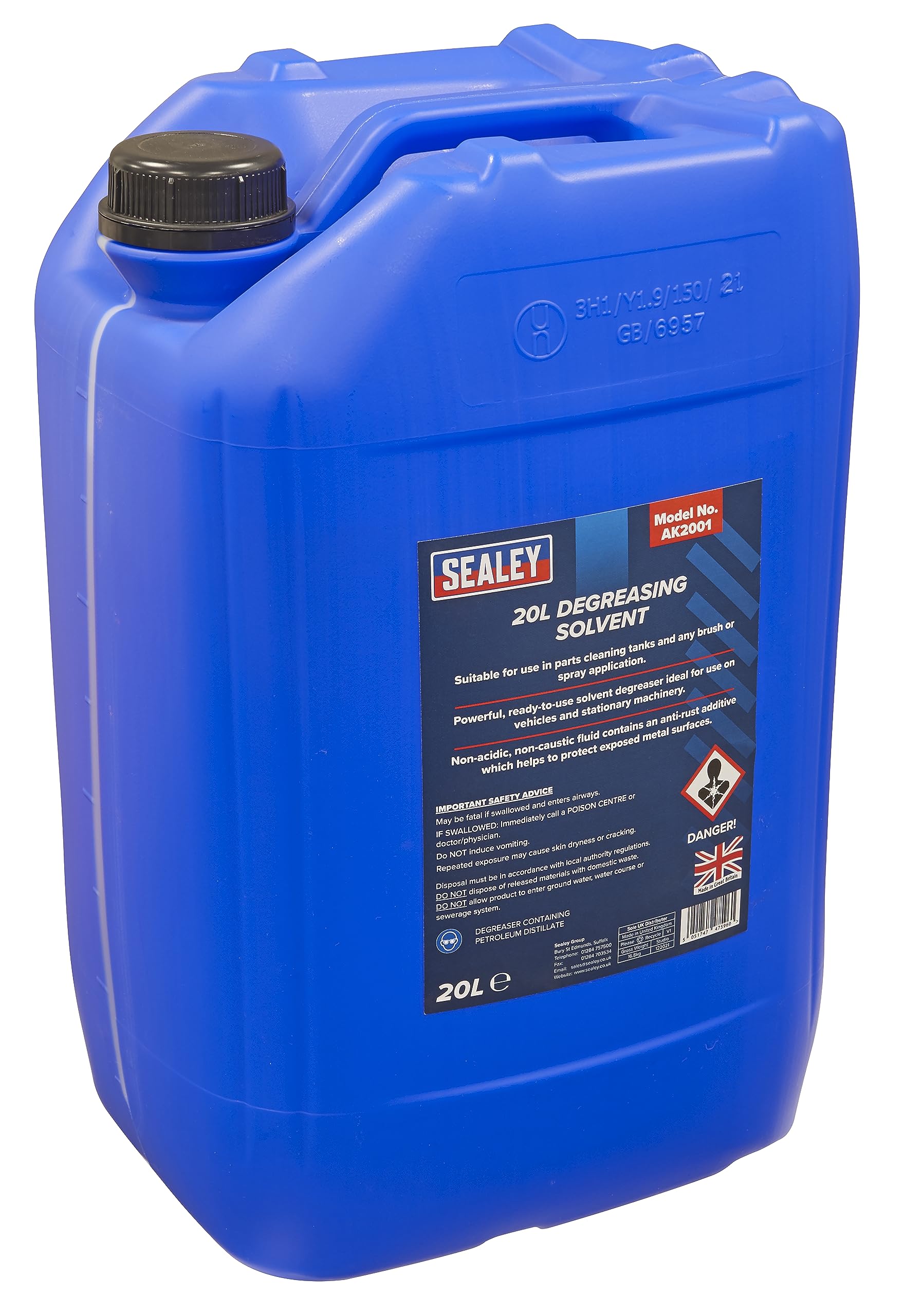 Sealey Degreasing Solvent 20l