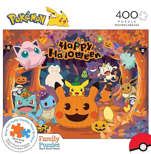 Miniatura 2 de Buffalo Games - Pokemon - Halloween - Rompecabezas de 400 piezas para familias desafiante rompecabezas perfecto para tiempo familiar - 400 piezas