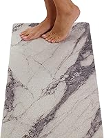 Vista 73 de ENKOSI Alfombra antideslizante para ducha y baño Loofah - Comodidad acolchada suave - Sin ventosas para bañeras lisas o texturizadas - Drenaje