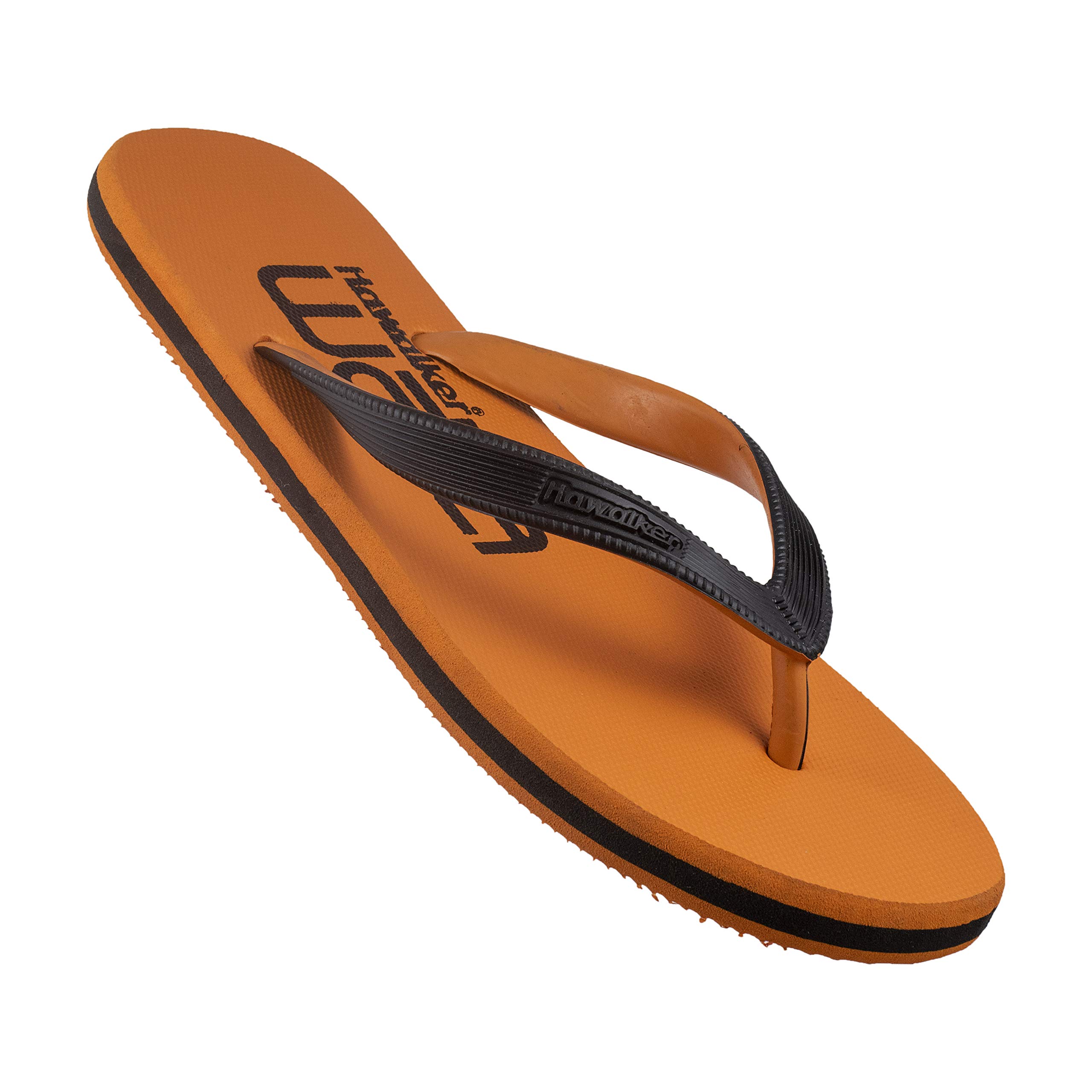 Hawalker Waka Prime Mens Flip Flops Made with 100% Natural & Durable Rubber | Comfortable Hawai Chappals with Double Colour Strap | Regular Wear Slippers (B00L7HQXEW) Amazon Price History, Amazon Price Tracker