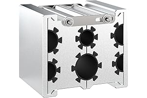 Universal Clamp Collets with 4 Openings, Constructed from Aircraft Grade Aluminum with...