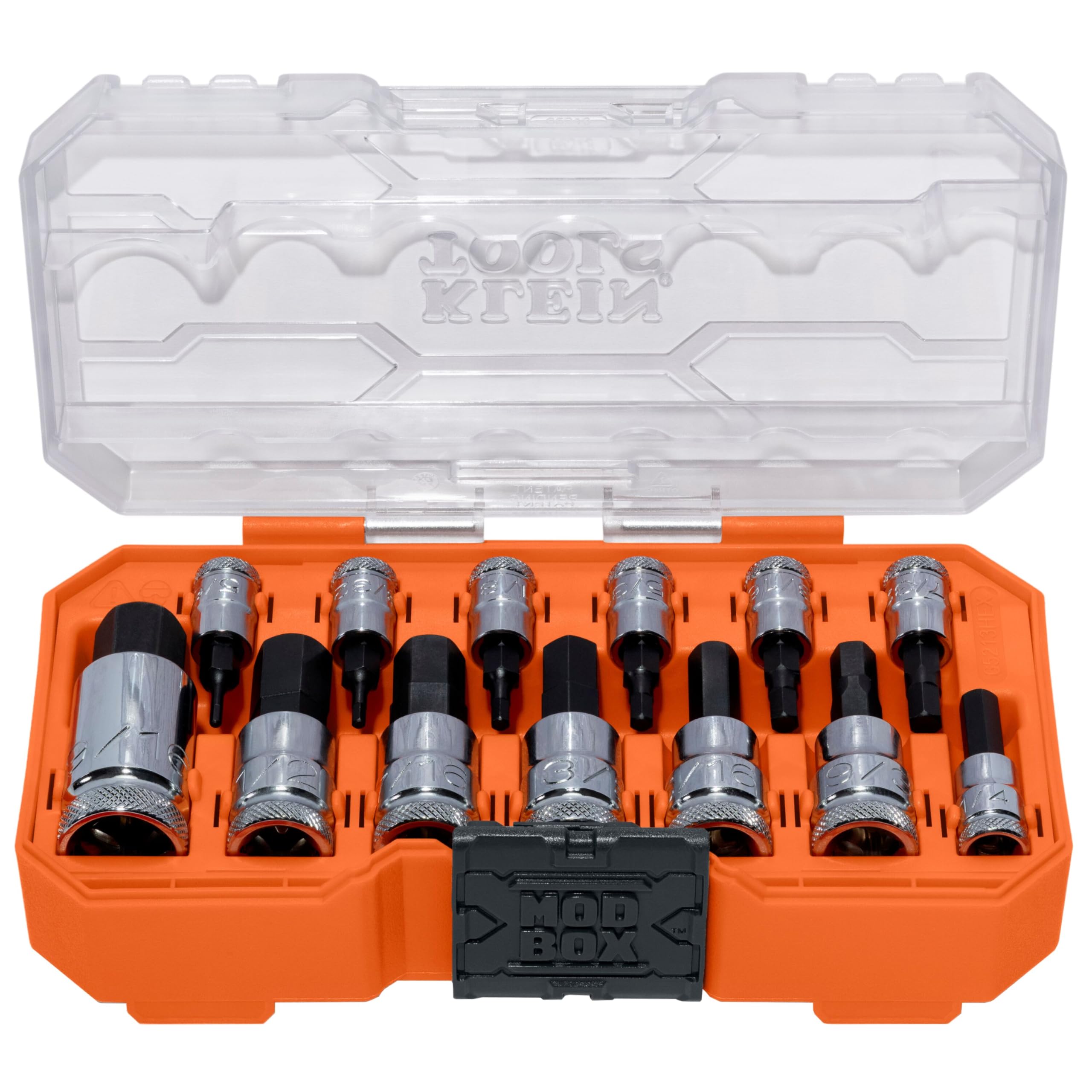 かなけいセット Amazon.com: Klein Tools 65213HEX Knurled Hex Bit SAE Socket Set, 1