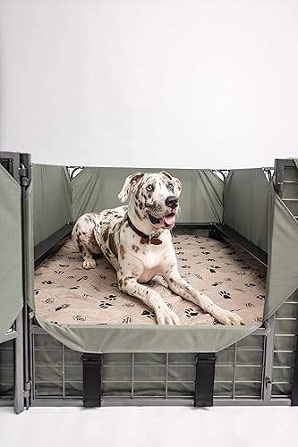 Miniatura 15 de EZwhelp Almohadillas reutilizables para orina de perro, lavables e impermeables para entrenamiento de orinal o partos, almohadilla para cachorros