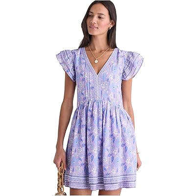 Платье Vineyard Vines Flutter Sleeve Pintuck Dress