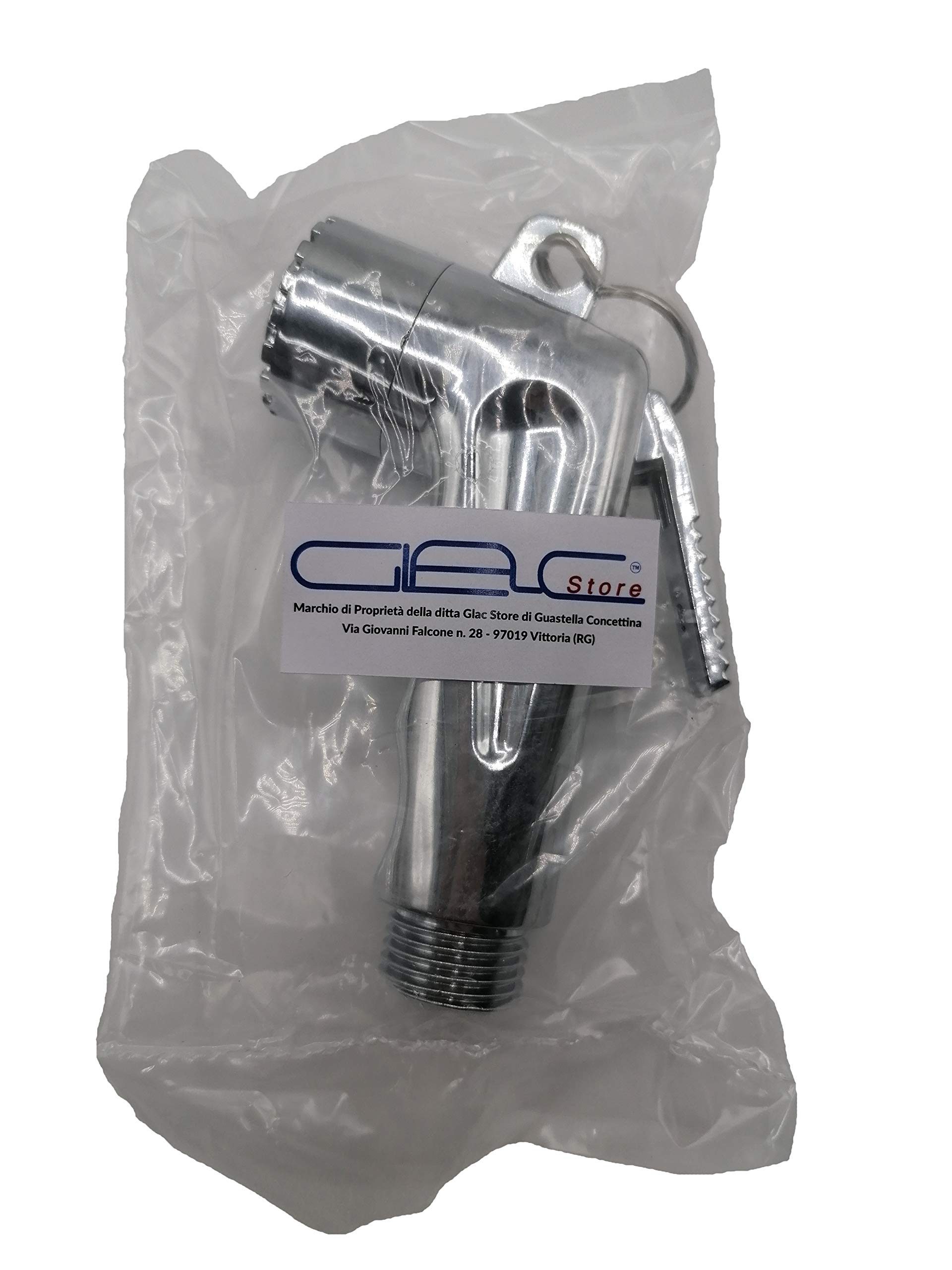 Doccetta Da Esterno Cromata Con Leva - Per Barca, Camper, Gommone - Attacco Universale 1/2''