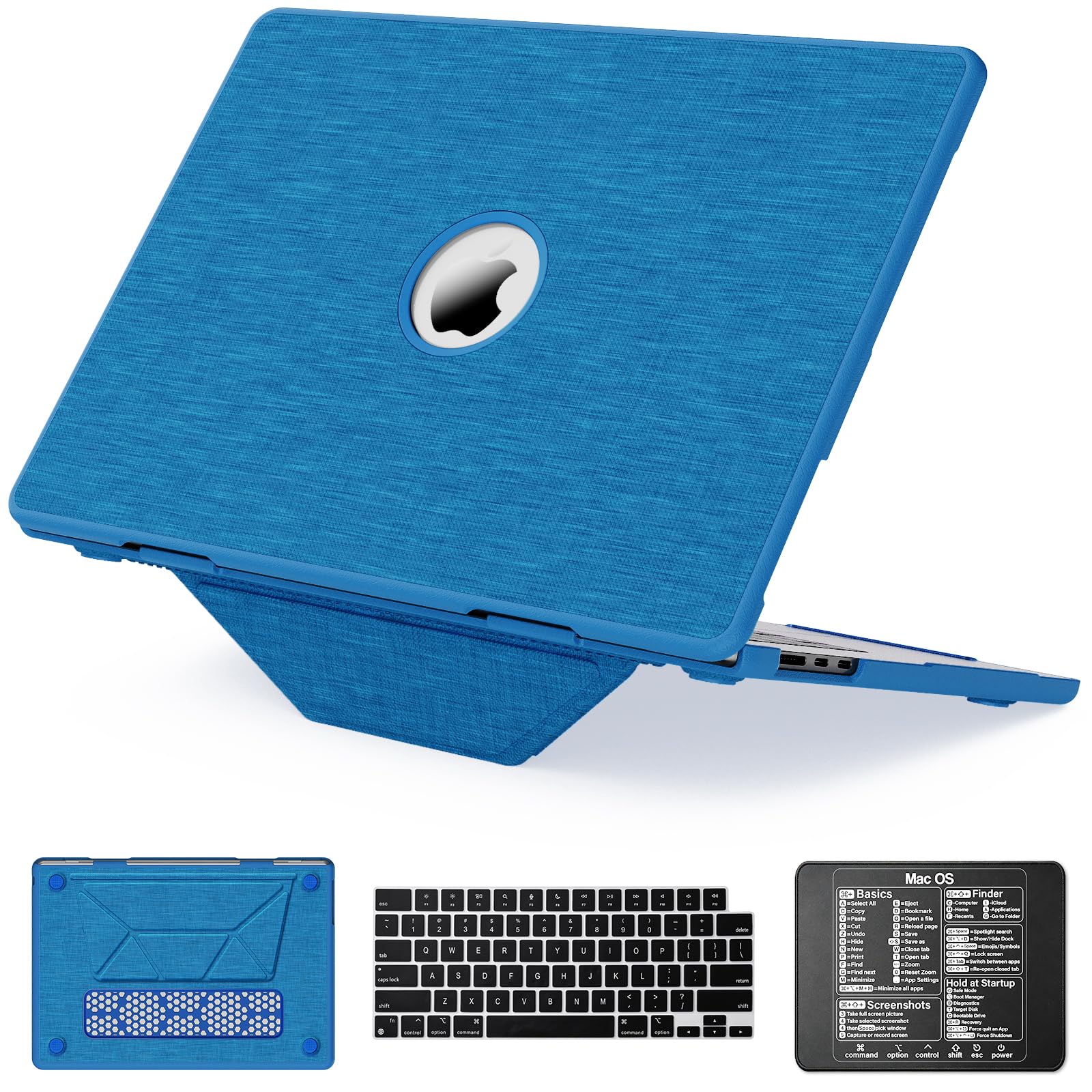 KAIJIAbox for MacBook Air 15 inch Case M5 M4 M3 M2 2026-2023, Blue