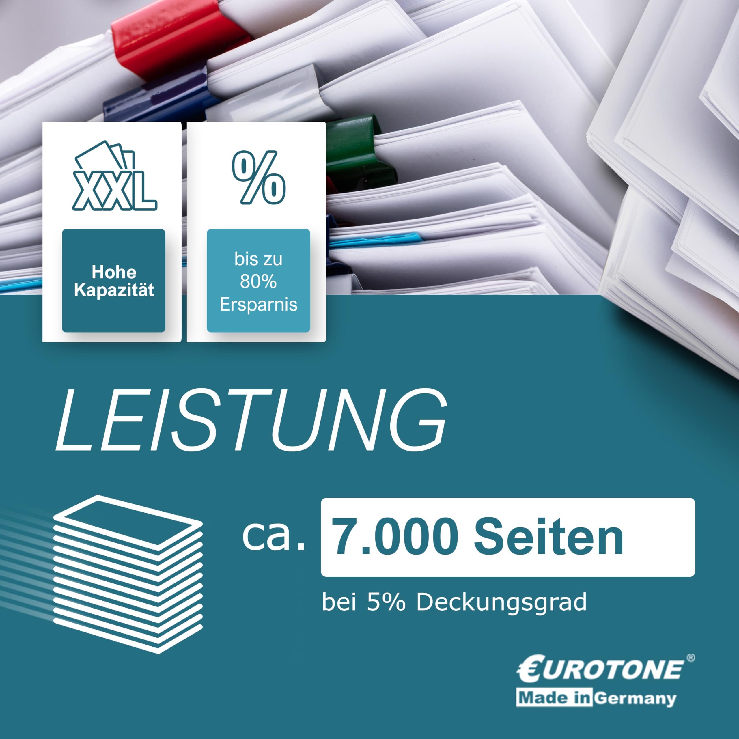 Eurotone 3X XXL toner kompatybilny z Oki B 420 430 440 D DN zastępuje 43979202 czarny czarny
