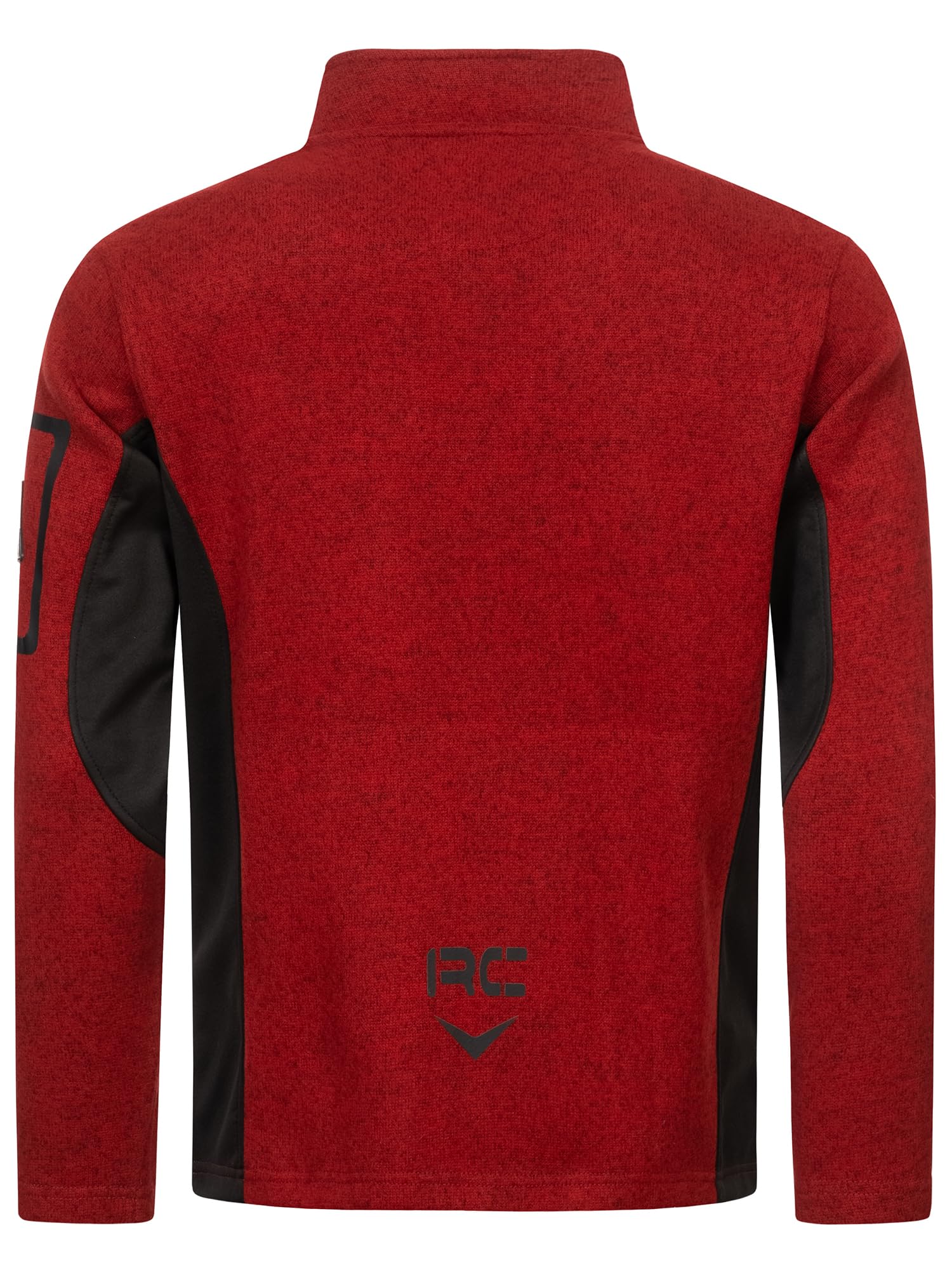 Rock Creek Fleecejacke Herren Outdoor H-367 | Wärmender Sweat-Pullover mit Reißverschluss, weiche Wanderbekleidung für Männer, Alltag, Camping und Freizeit