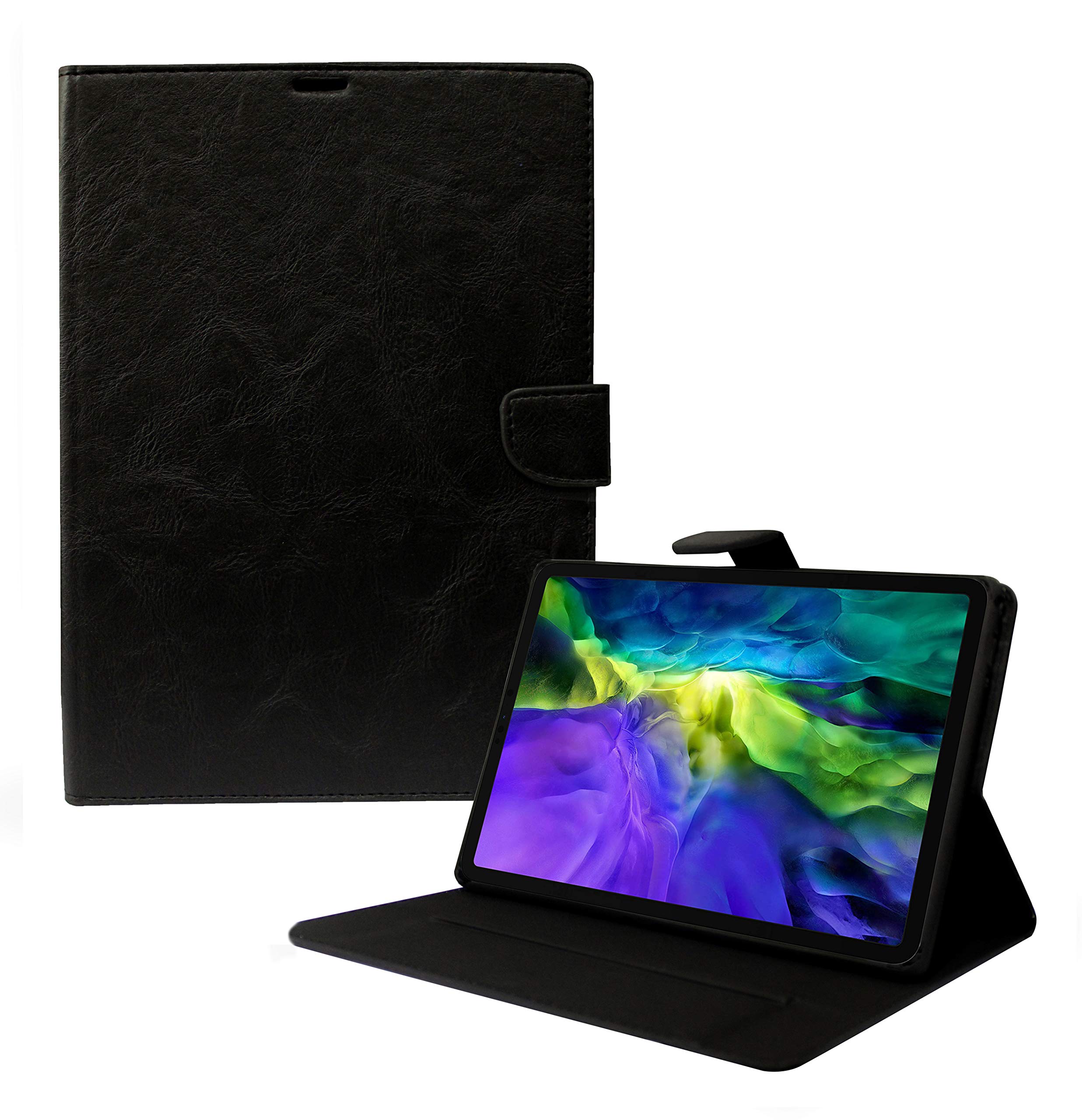 TGK Multipurpose Smart Stand Leather Flip Cover with Silicone Back Case for iPad Pro 11 inch Cover 2021/2020/2018 Release - Black (B08LH8HHFM) Amazon Price History, Amazon Price Tracker