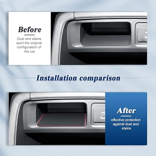 Vista 53 de BIBIBO Alfombrillas con ranura para puerta de automóvil Accord 2023 2023 2024, almohadillas de ranura para puerta de Honda Accord 2023 2024