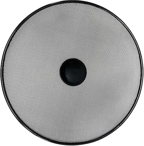 Miniatura 8 de Luxshiny Pantalla de salpicaduras de acero inoxidable para sartén de malla de 11.4 in, cubierta de tapa de olla de cocina, protector contra