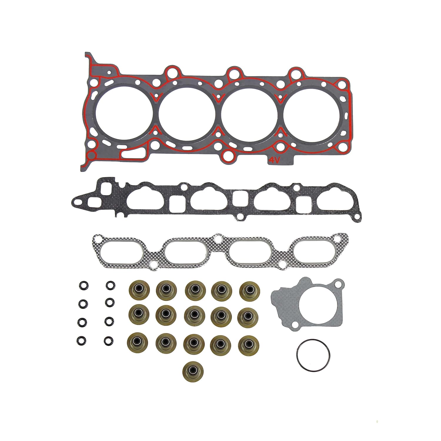 DNJ HGB311 Cylinder Head Gasket Set with Head Bolt Kit for 1991-1998 Saturn SC 1.9L 116cid L4 DOHC