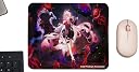 Credit Printing & Merchandise | Honkai Star Rail | HSR | XXL Mouse Pad (280 x 580 x 3 mm) / Small Mouse pad (220 x 175 x 3 mm) Gaming, Office, Personal Use | Fanmade (Evernight, S) gallery image