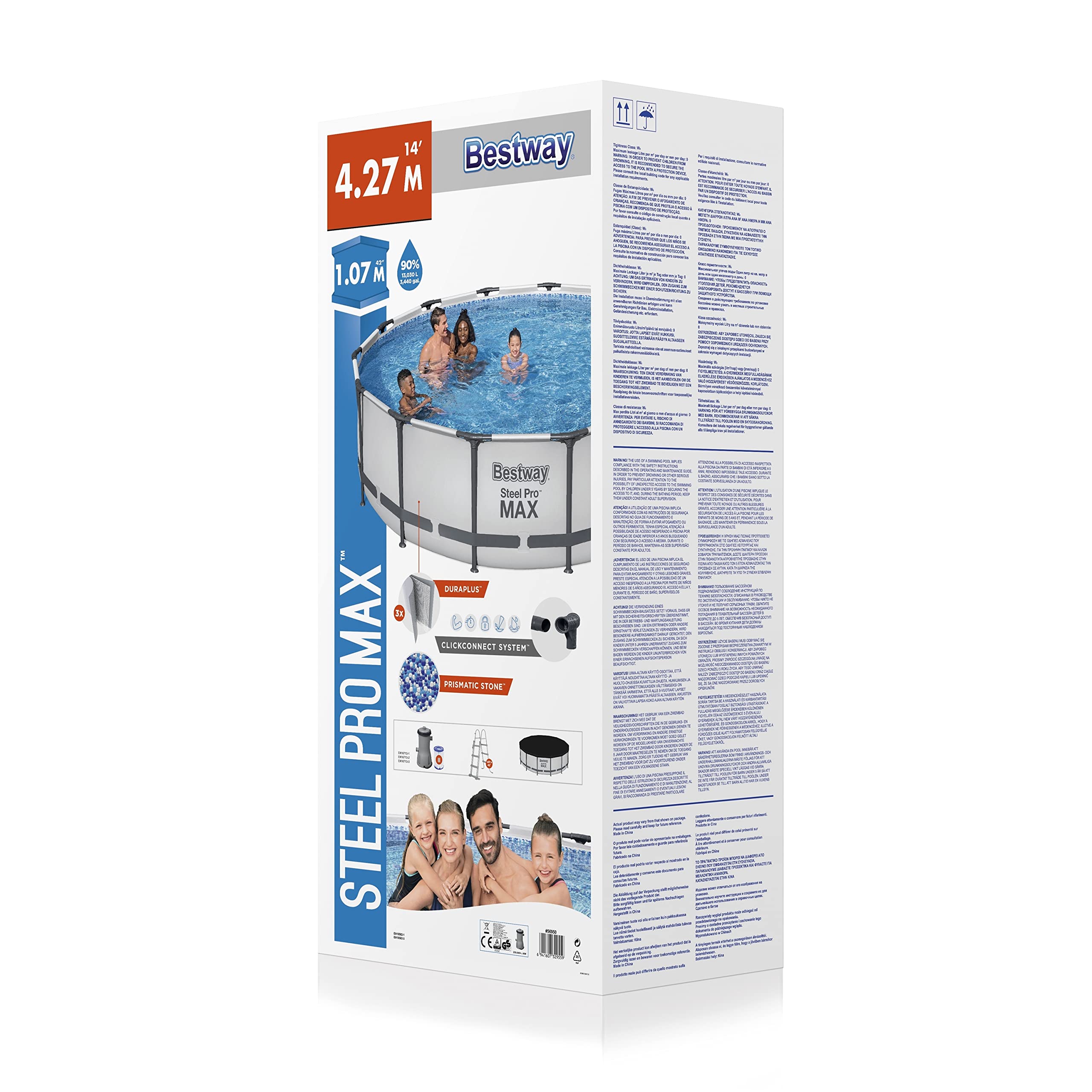 14' x 42"/4.27m x 1.07m Pool Set