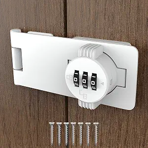 Keyless Combination Lock Zinc Alloy Door Latch