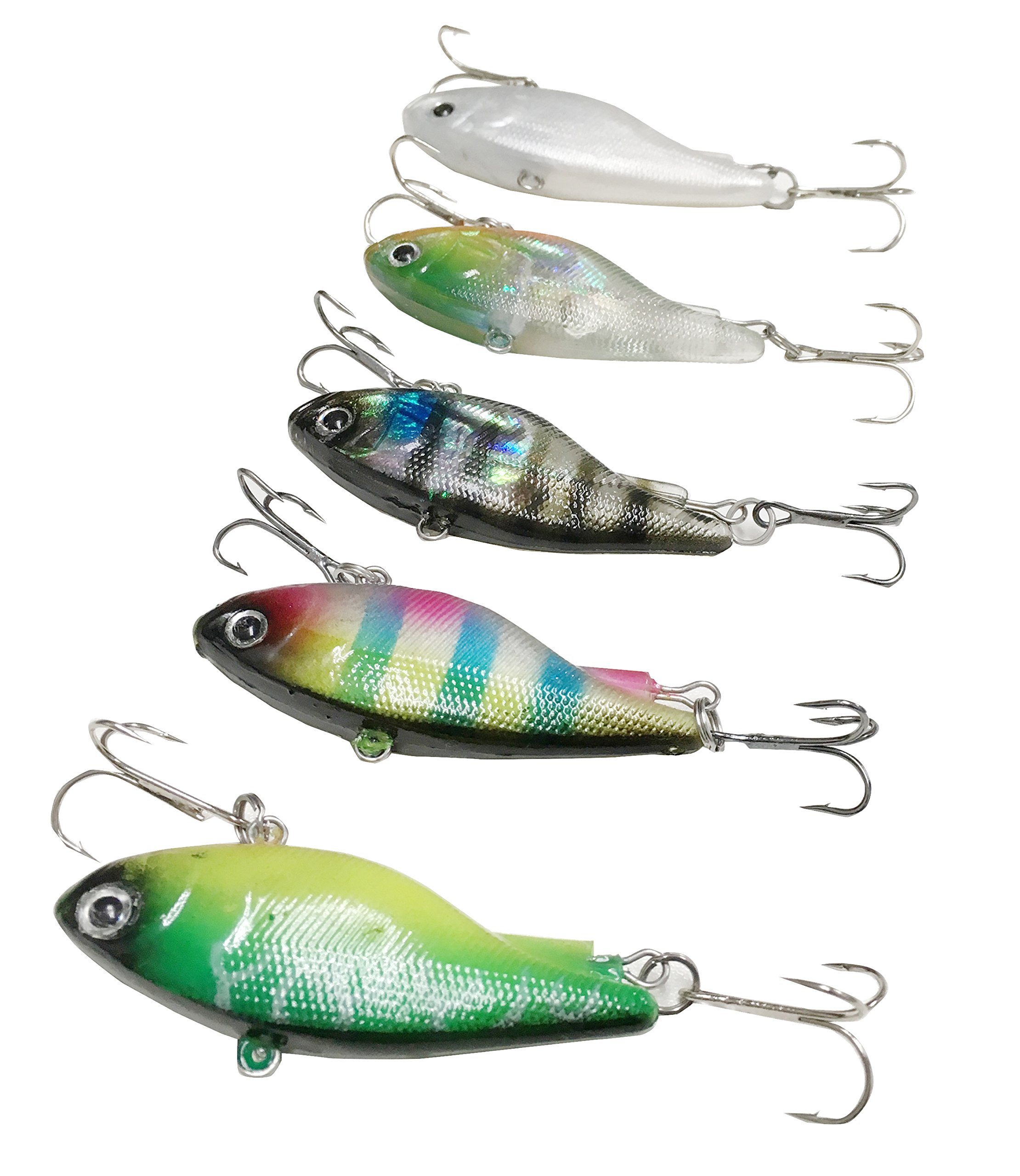 ルアー多数 Amazon.co.jp: 【オルルド釣具】 55mm 18g 割れないルアー 5色