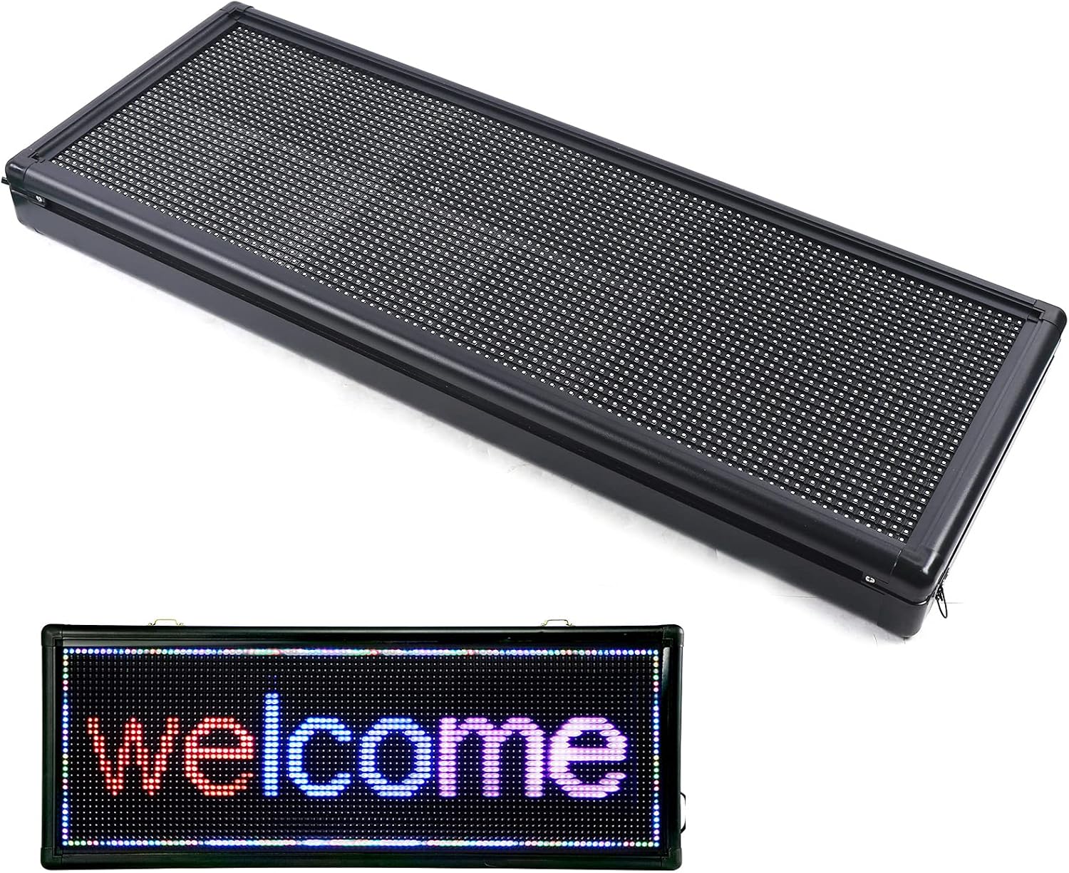 Guaopom 40 x 15 LED signo de desplazamiento LED, señal de ...