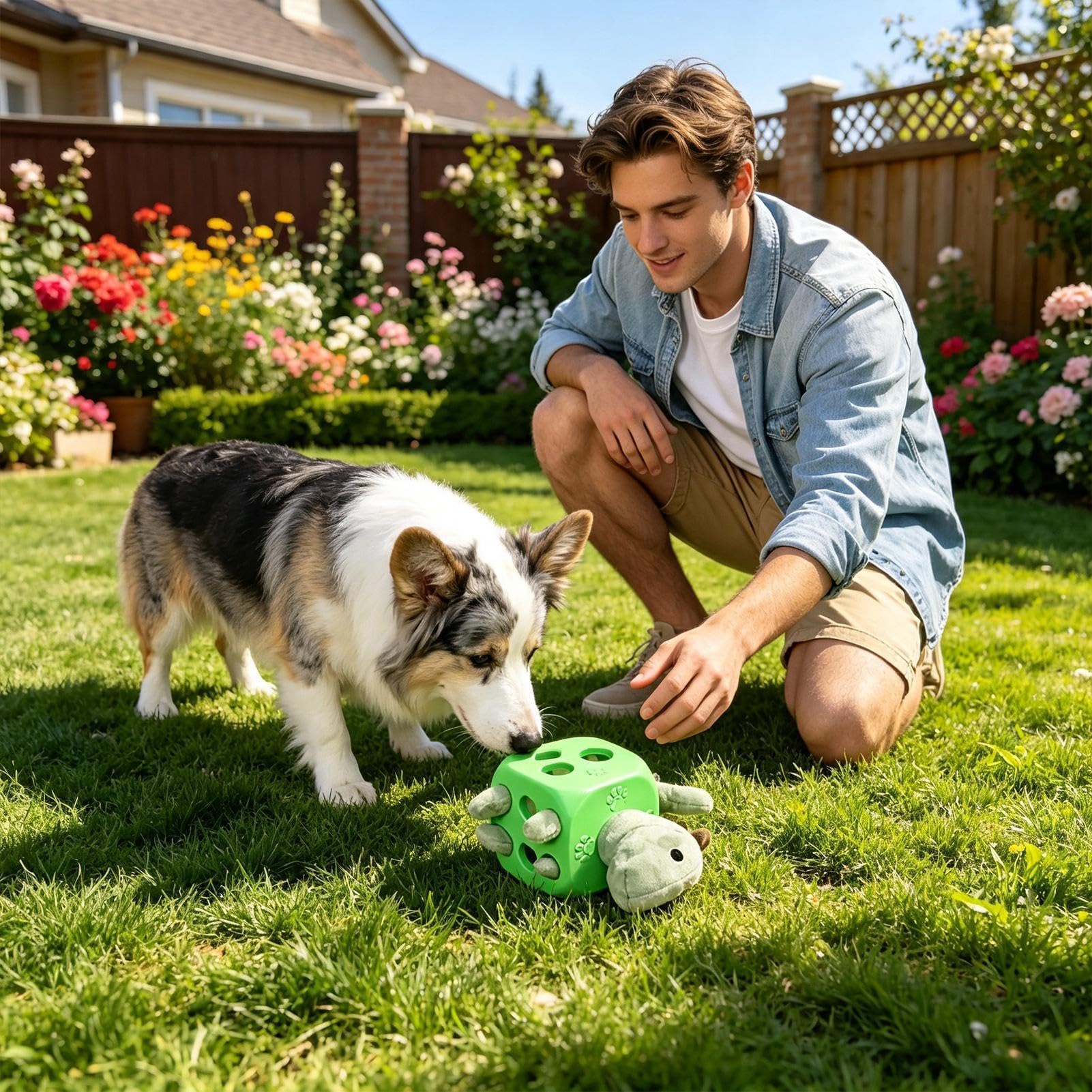 Jouet À Mâcher Pour Chien Compagnon d'entraînement enrichissant avec