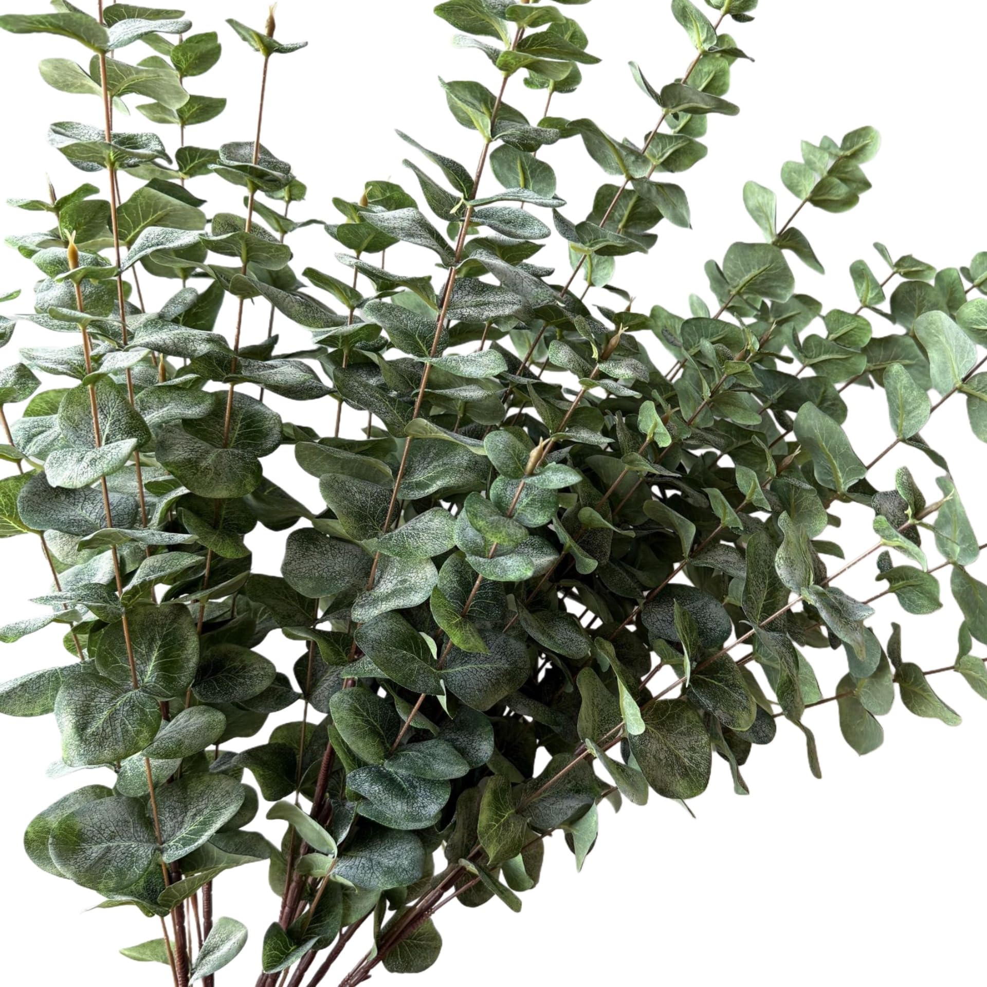 CCUUHJ Artificial Eucalyptus Stems, 3 Pack Large Faux Eucalyptus Leaves Branches, Real Touch Green Foliage, 100cm, for Floor Vase Home Office Wedding Centerpiece Decoration (Green) โ image 1