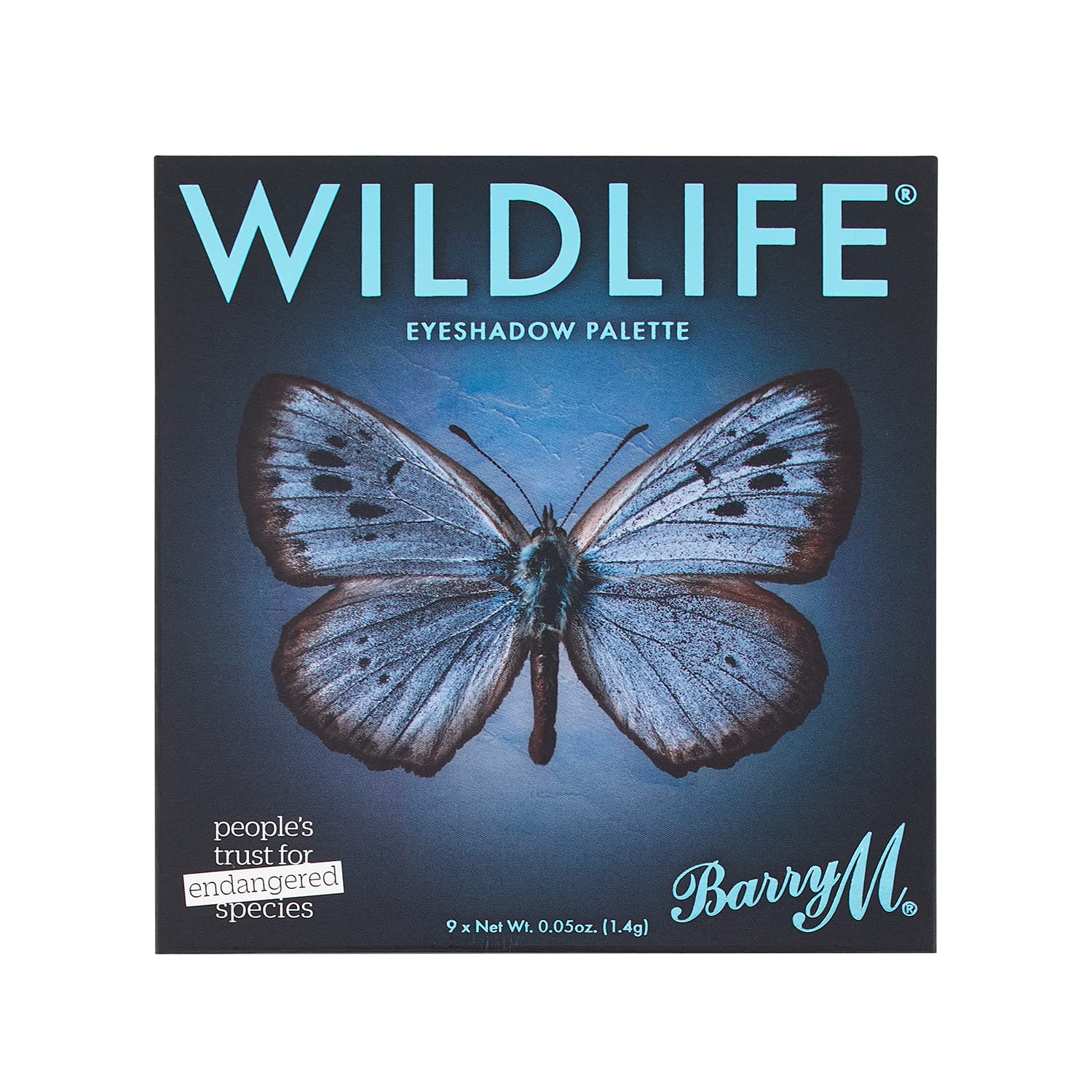 Barry M WILDLIFE Eyeshadow Palette - Blue Butterfly