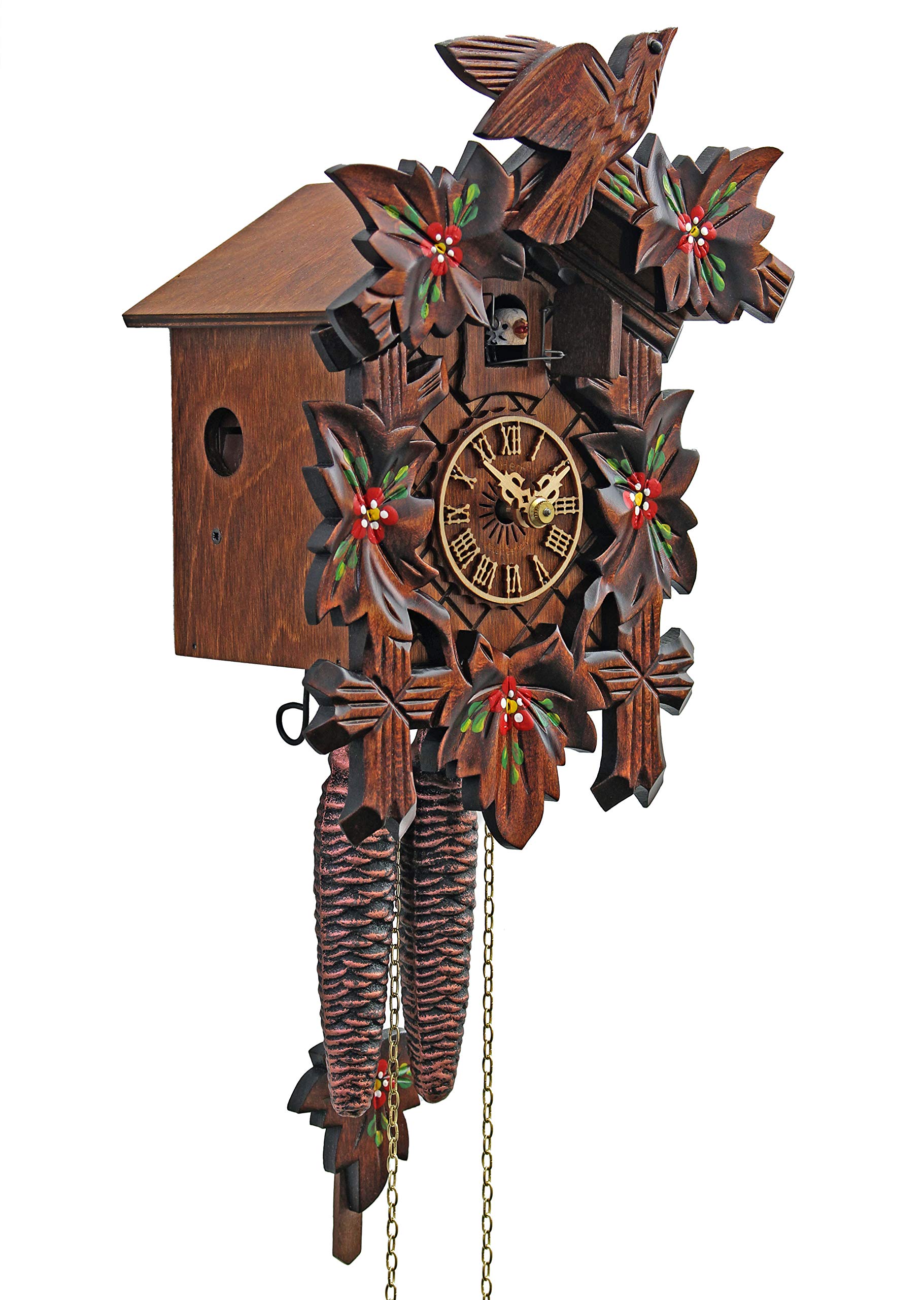 HerrZeit by Adolf Herr Cuckoo Clock - Spring Flowers