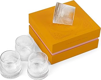 Amazon.com | GLASSIQUE CADEAU Vintage Art Deco Speakeasy Lowball