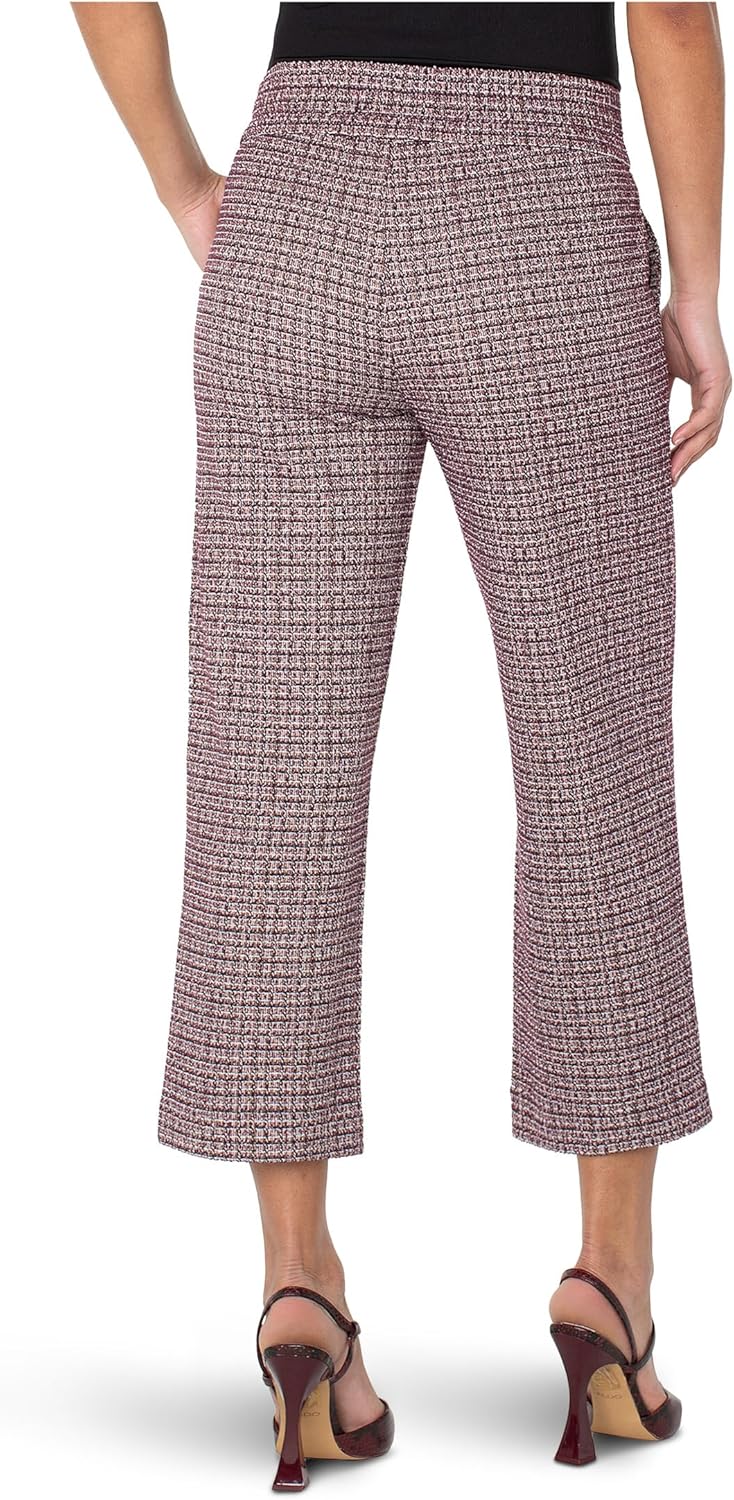 Liverpool Women's Mabel Mid-Rise Pull-on Crop Stovepipe Pants