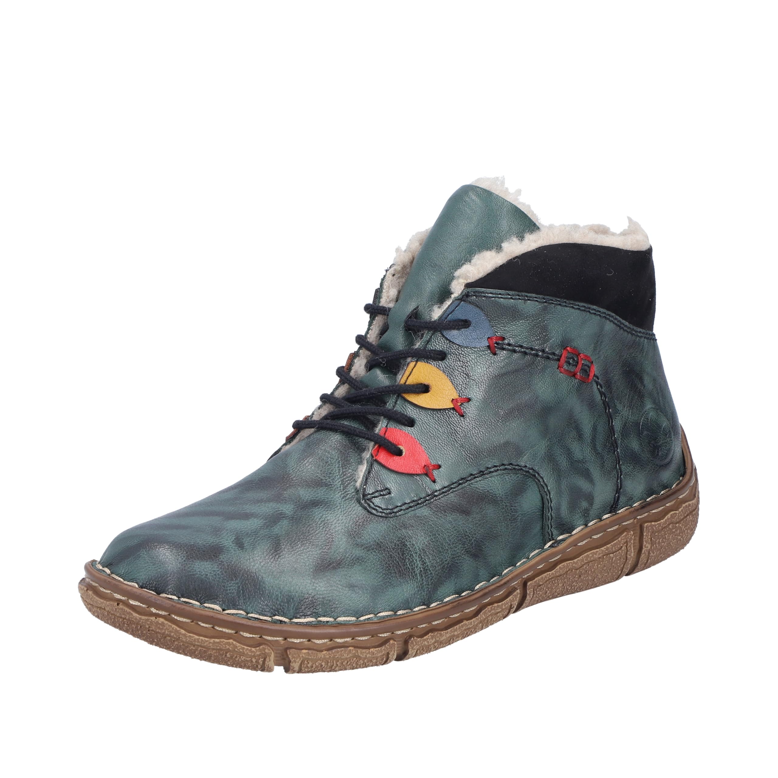 Rieker Damen Z3724Schnürstiefel