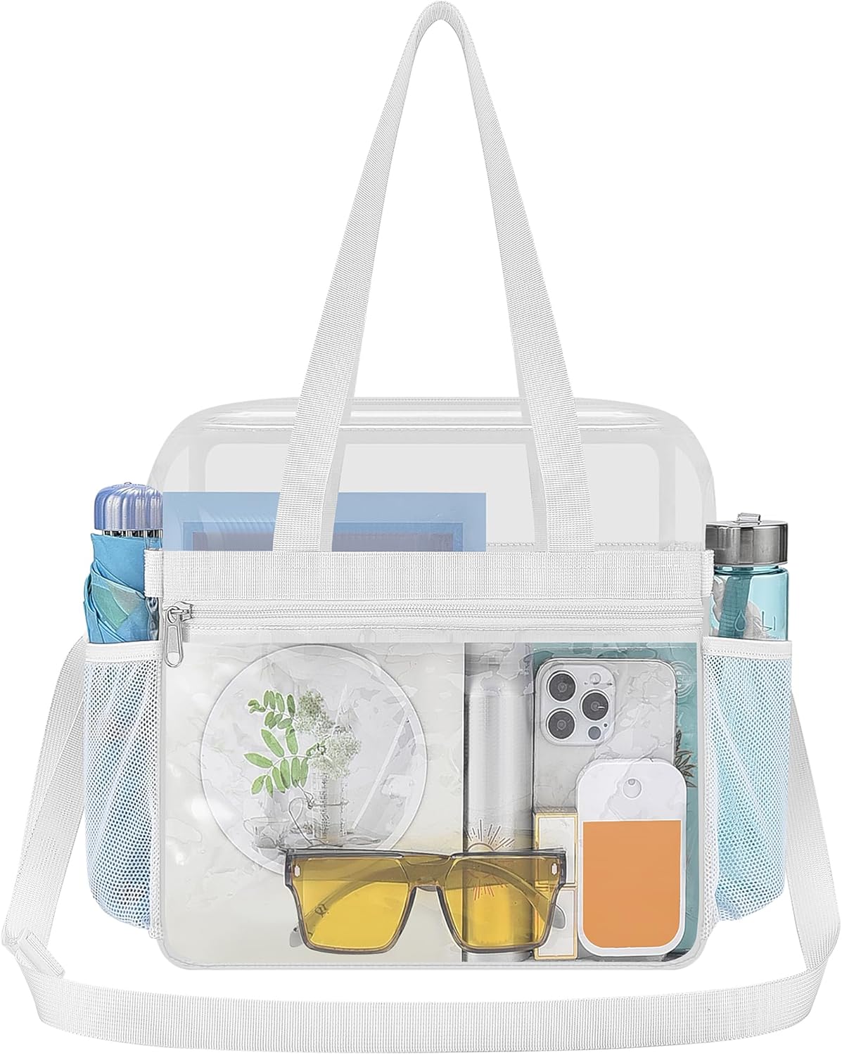 USPECLARE Clear Bag for Stadium Events,Transparent Bag for Work Sports Games Concerts Travel Gym - Image 7